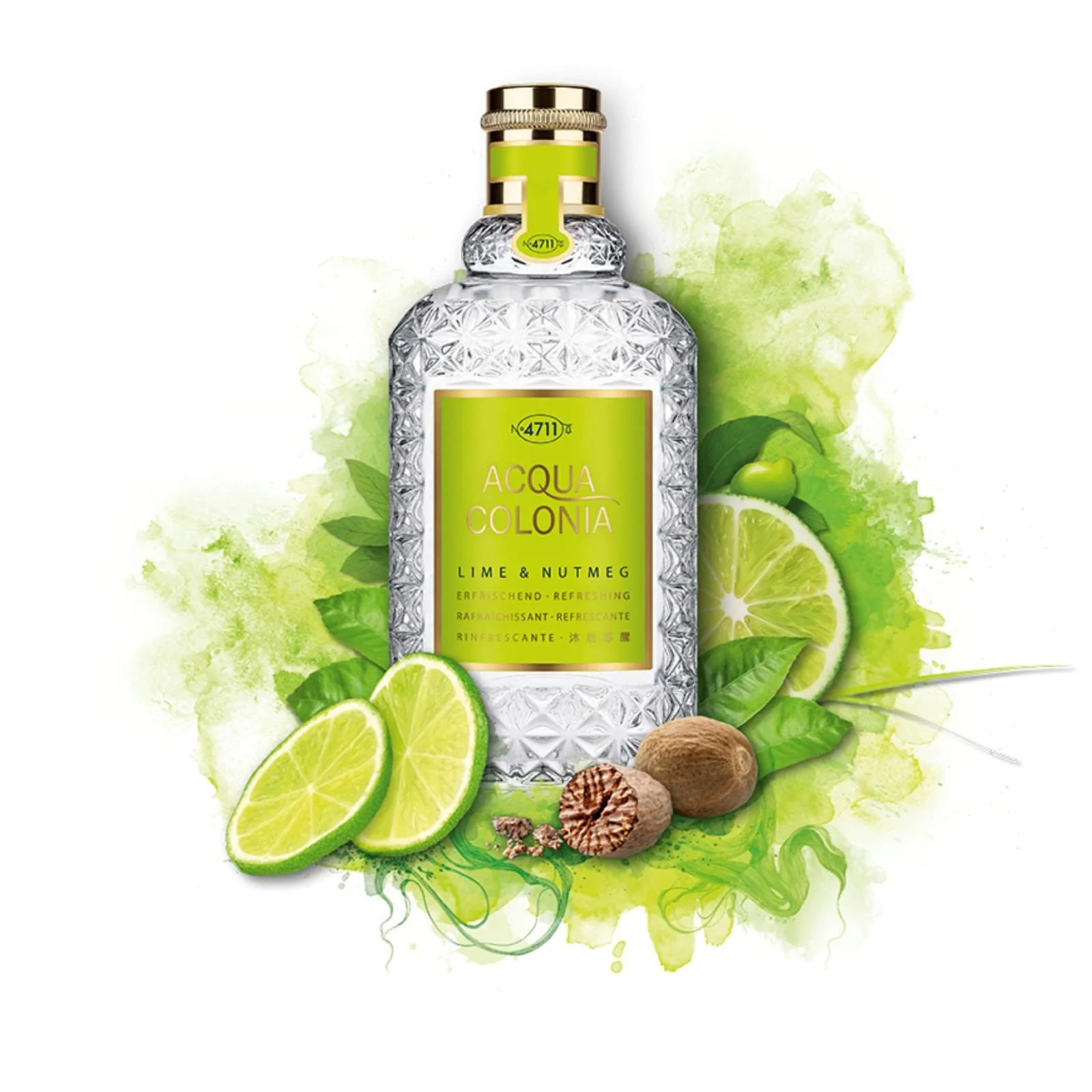 4711 Acqua Colonia Lime & Nutmeg Eau de Cologne for Everyone - Image 6