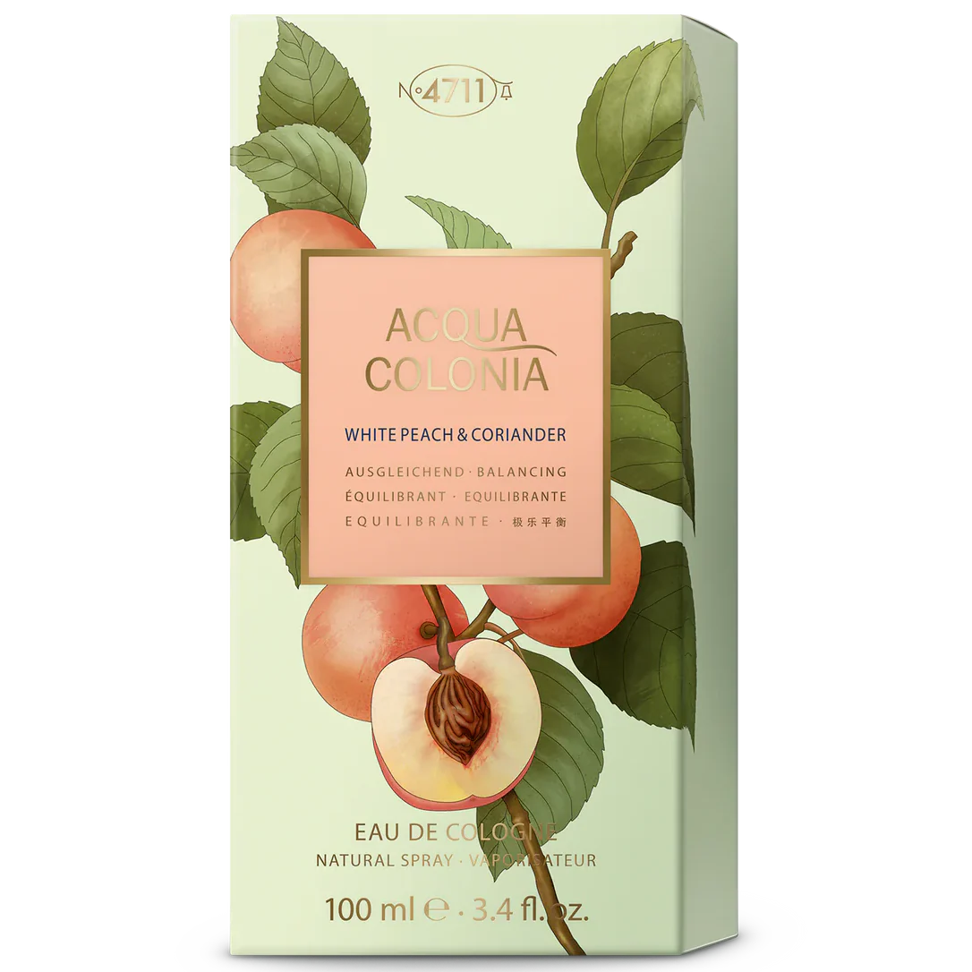 4711 Acqua Colonia White Peach & Coriander Eau de Cologne for Everyone - Image 2