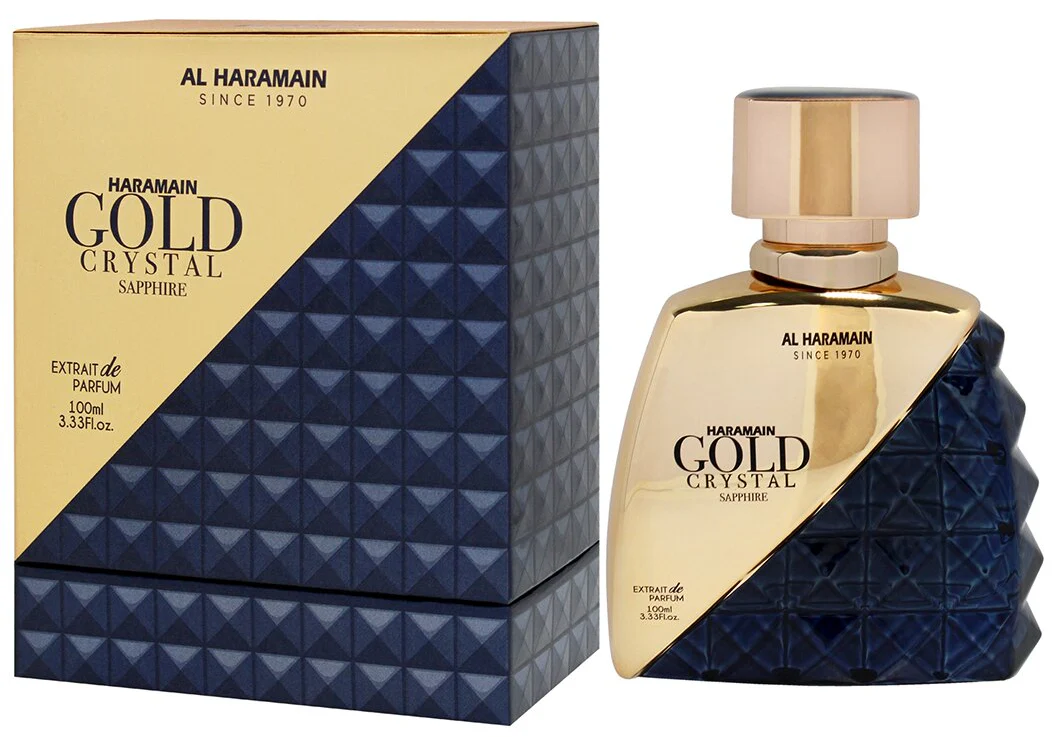 Al Haramain Gold Crystal Sapphire Extrait de Parfum for Women - Image 2