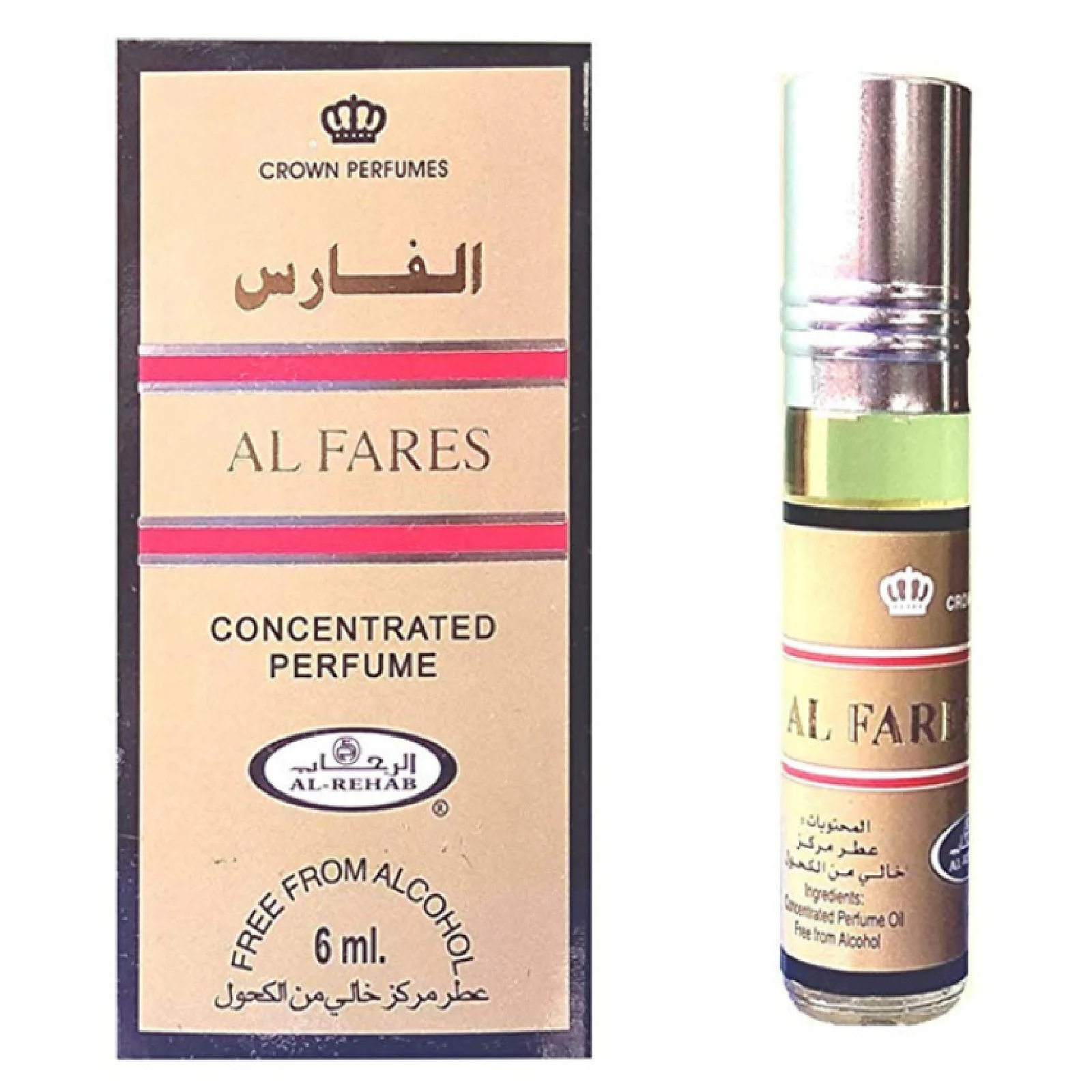 Al-Rehab Al Fares Concentrated Perfume Oil for Men - Image 3