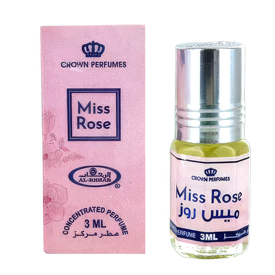 Al-Rehab Miss Rose Concentrated Perfume Roller Ball for Women - Image 4
