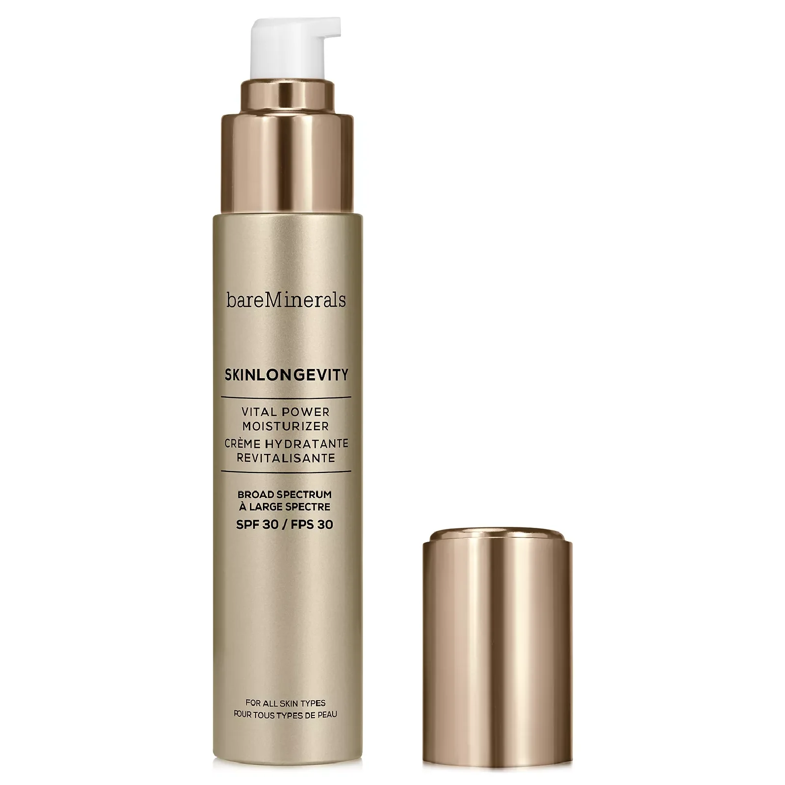 Bareminerals Skinlongevity Vital Power Moisturizer Broad Spectrum Spf 30 for Women - Image 2
