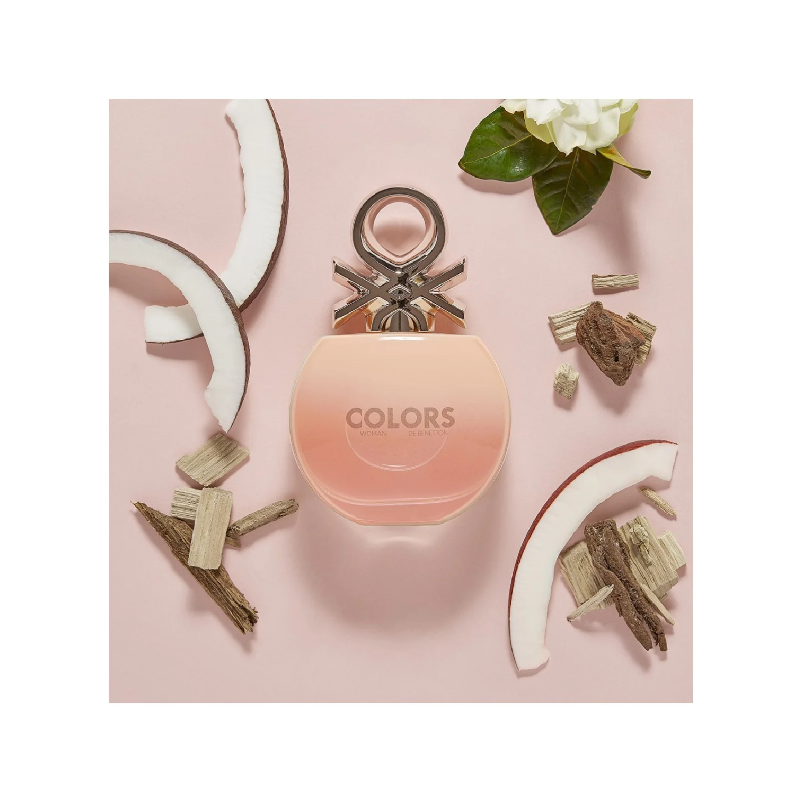 Benetton Colors De Benetton Rose Eau de Toilette for Women - Image 4