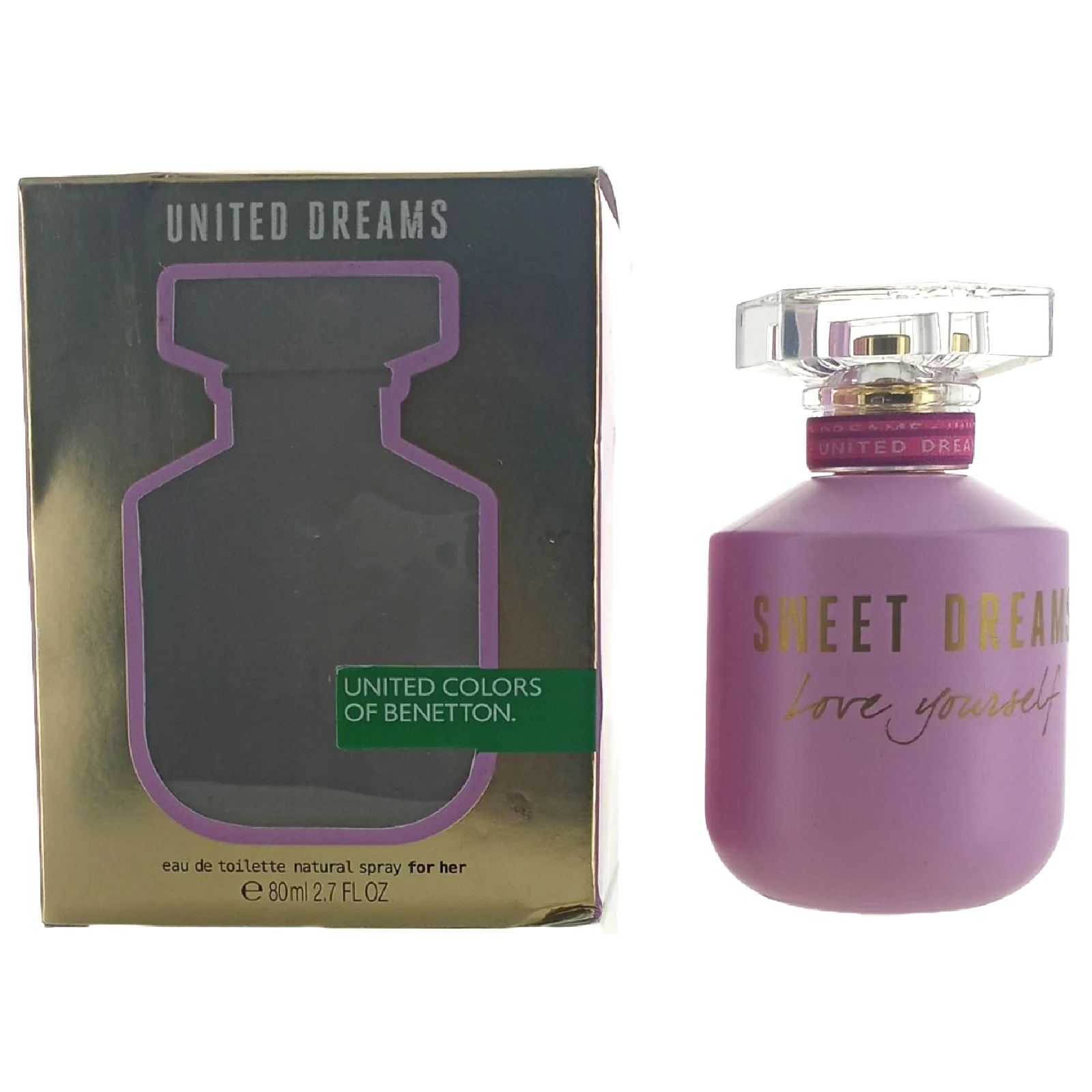 Benetton Dreams Sweet Dreams Love Yourself Eau de Toilette for Women - Image 3