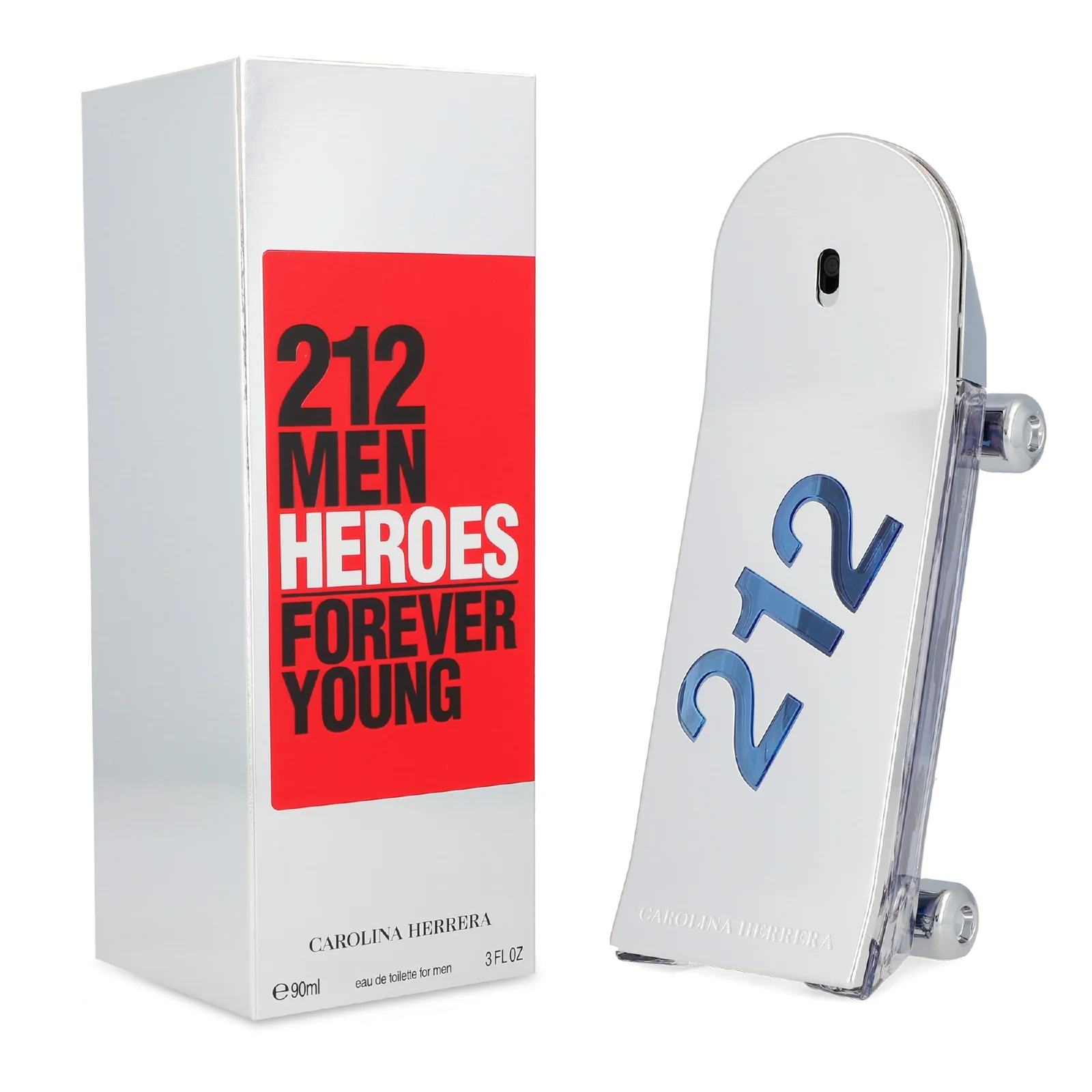 Carolina Herrera 212 Men Heroes Forever Young Eau de Toilette for Men - Image 2