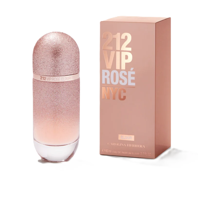 Carolina Herrera 212 Vip Rose Elixir Eau de Parfum for Women - Image 3