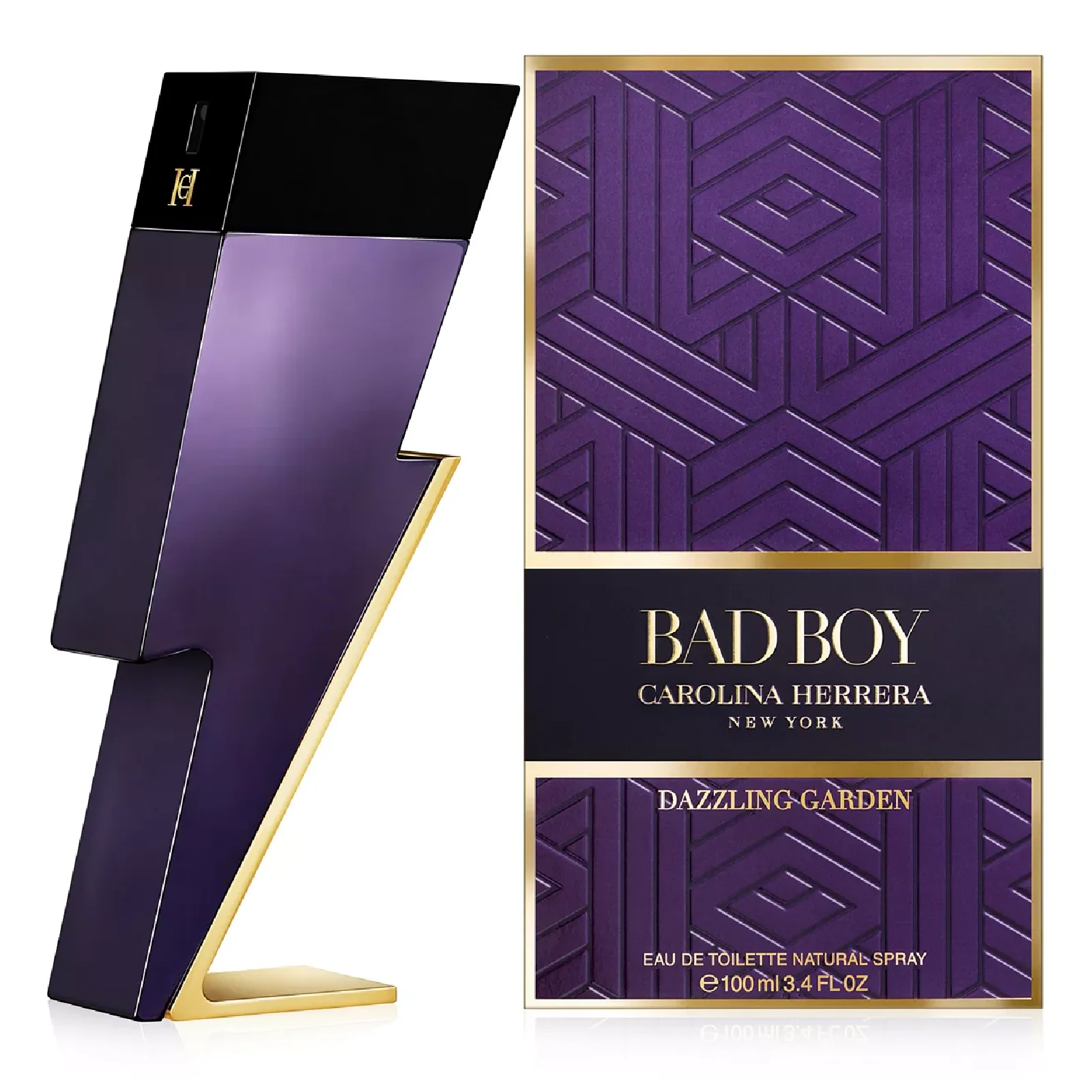 Carolina Herrera Bad Boy Dazzling Garden Eau de Toilette for Men - Image 5