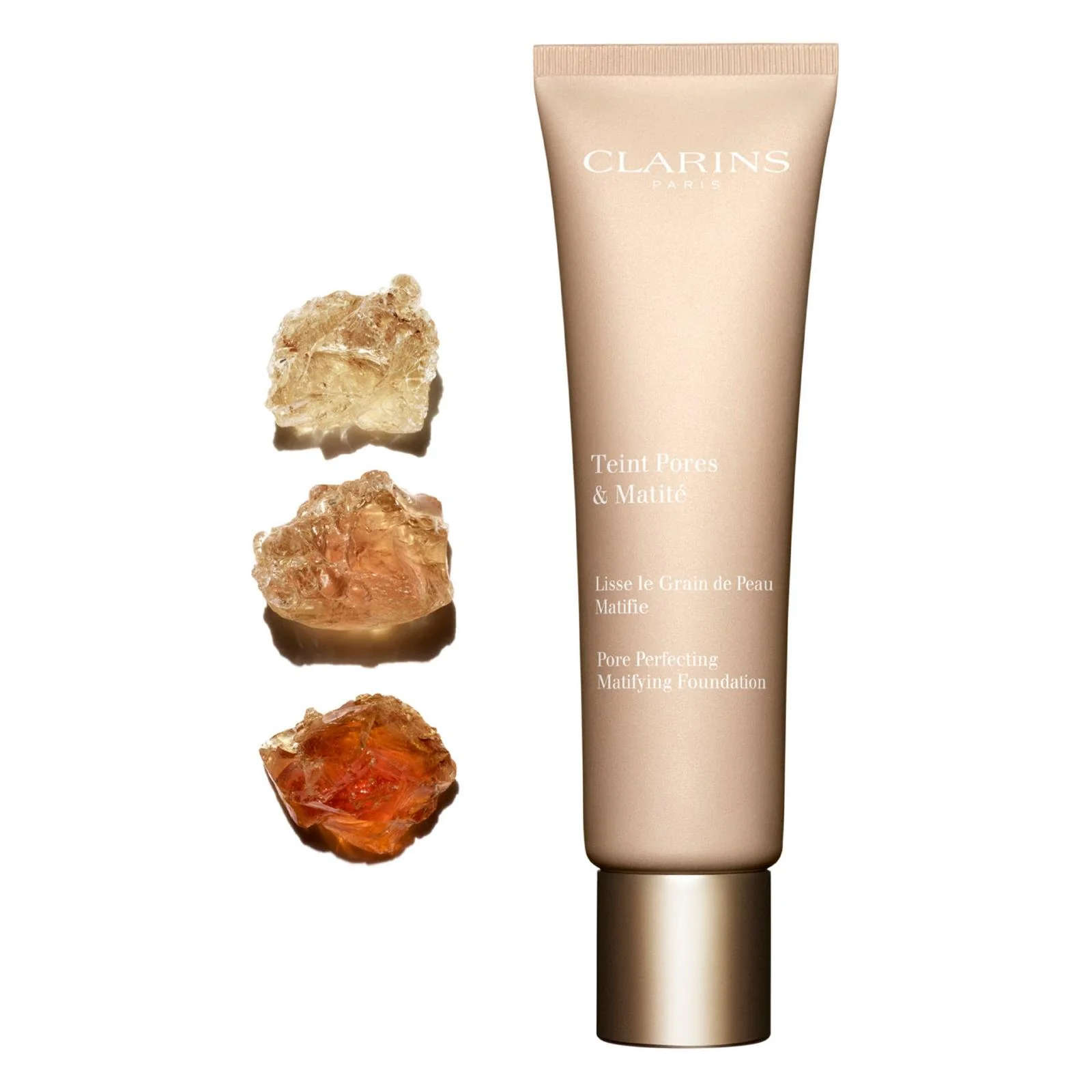 Clarins Teint Pores and Matite Pore Perfecting Matifying Foundation - Image 3