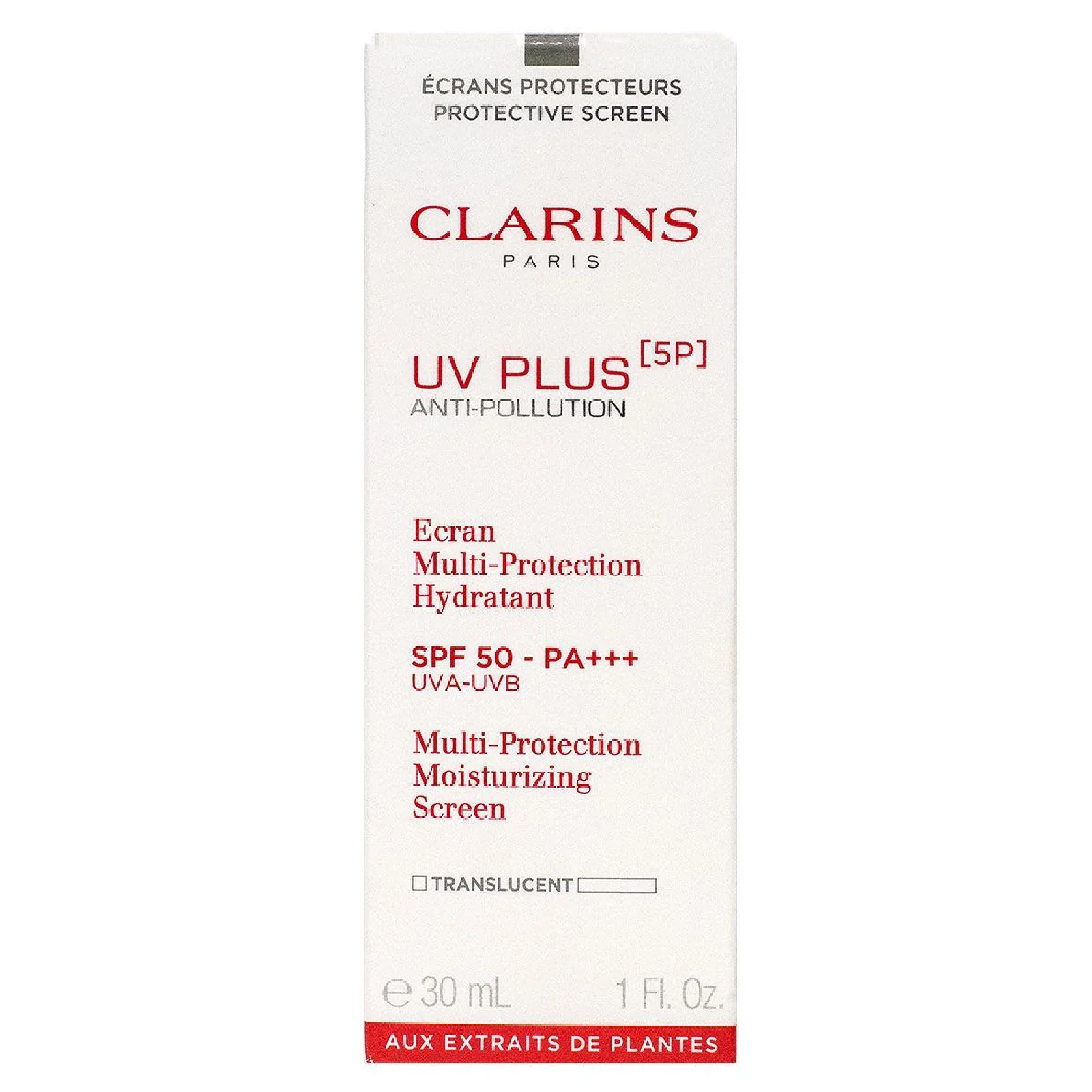 Clarins UV Plus 5P Anti Pollution Multi Protection SPF 50 for Women - Image 2