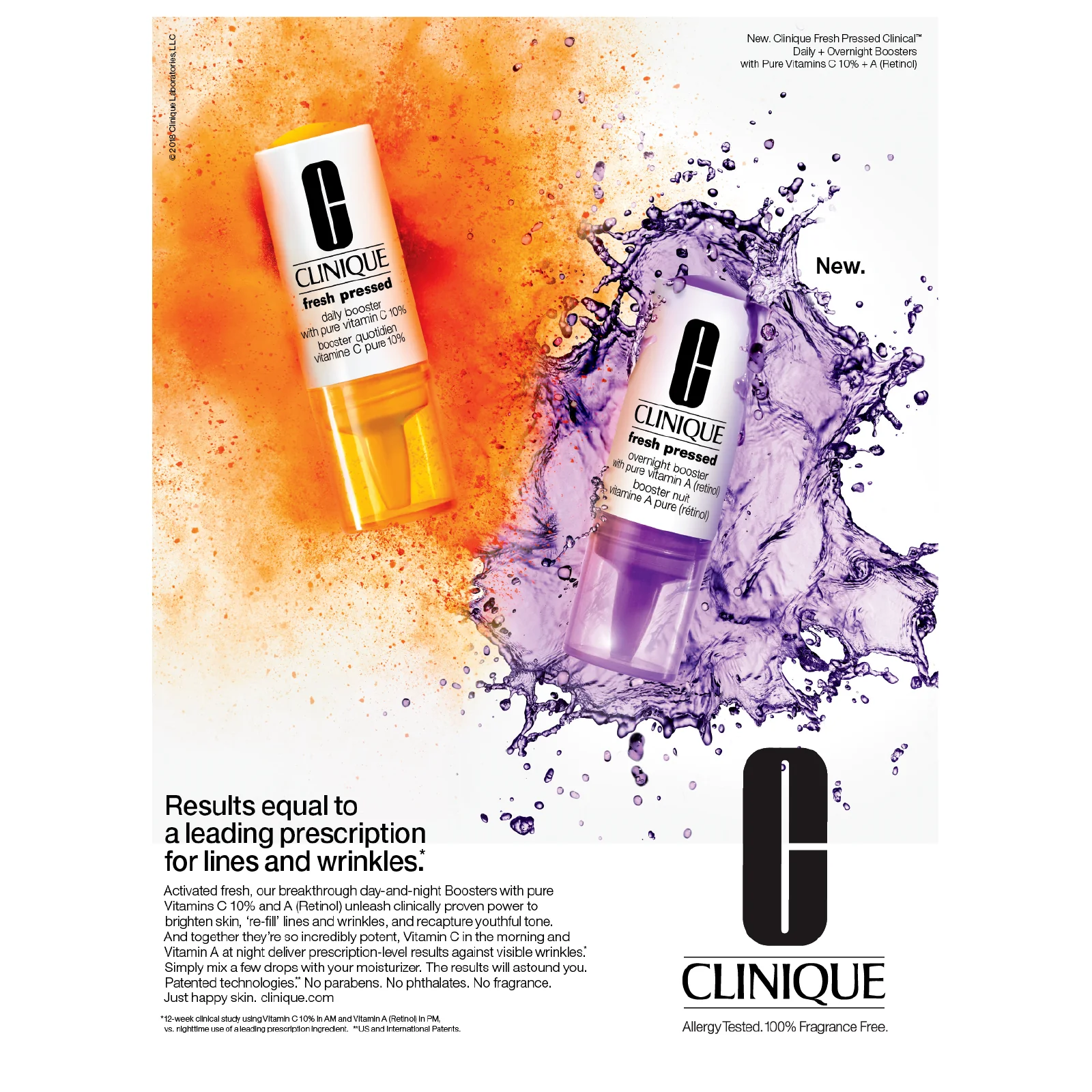 Clinique Fresh Pressed Clinical Daily + Overnight Boosters - Image 2
