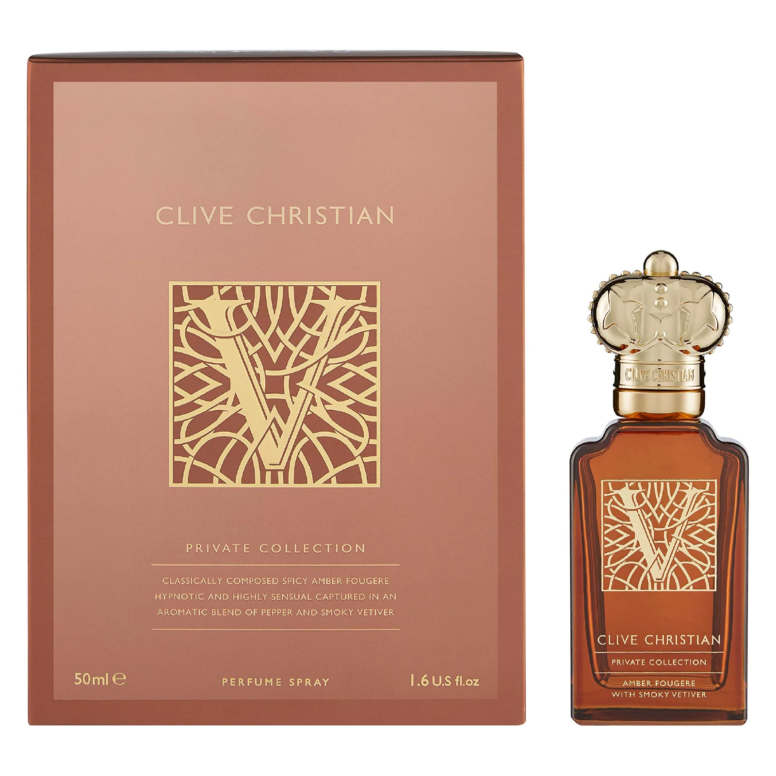 Clive Christian V Amber Fougere Private Collection Parfum for Men - Image 2