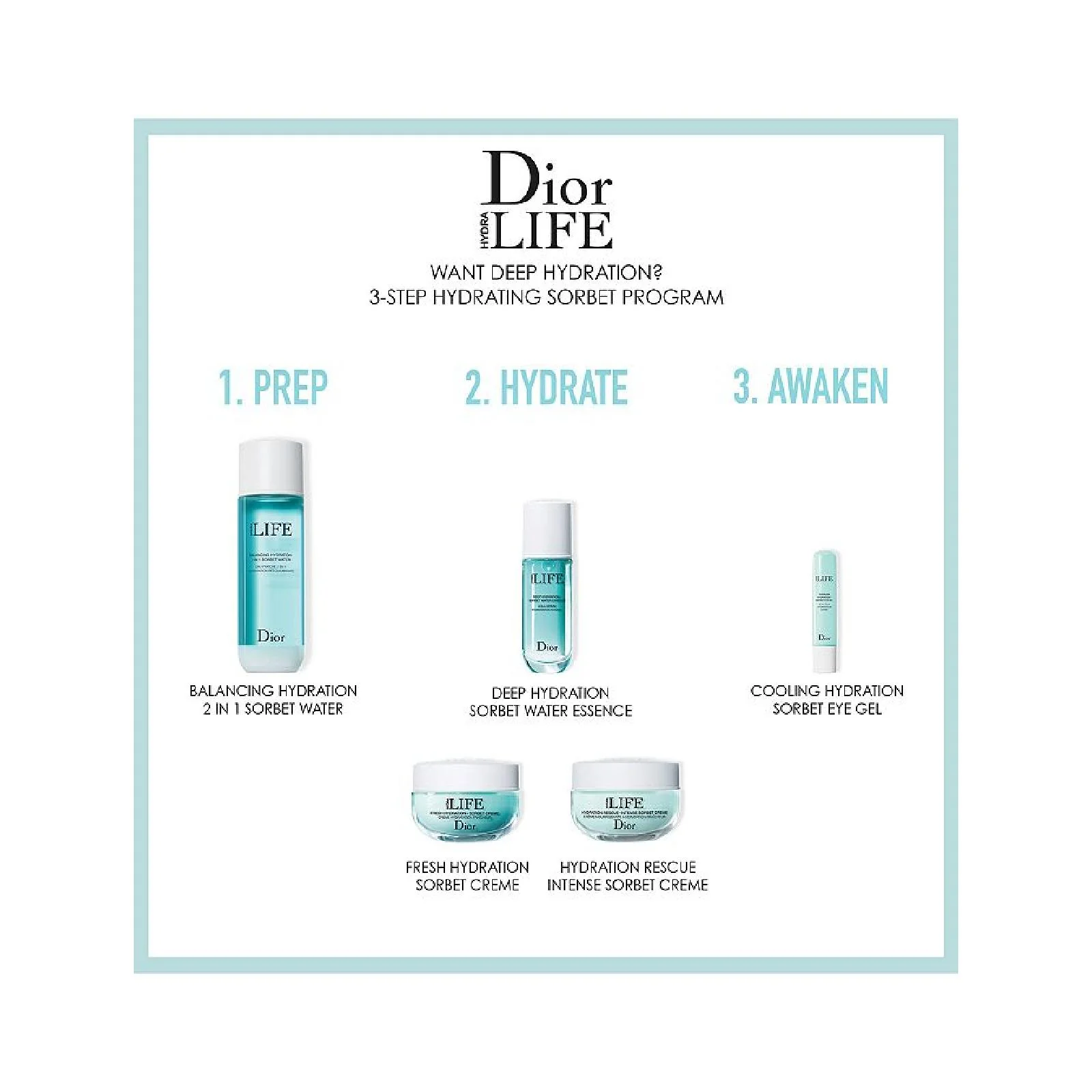 Dior Hydra Life Cooling Hydration Sorbet Eye Gel for Women - Image 4