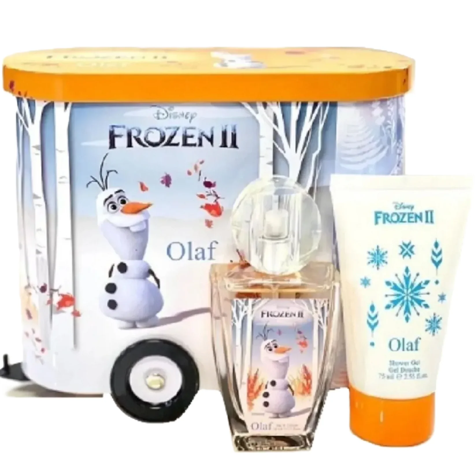 Disney Frozen II Olaf Tin Train Wagon Gift Set for Everyone - Image 2