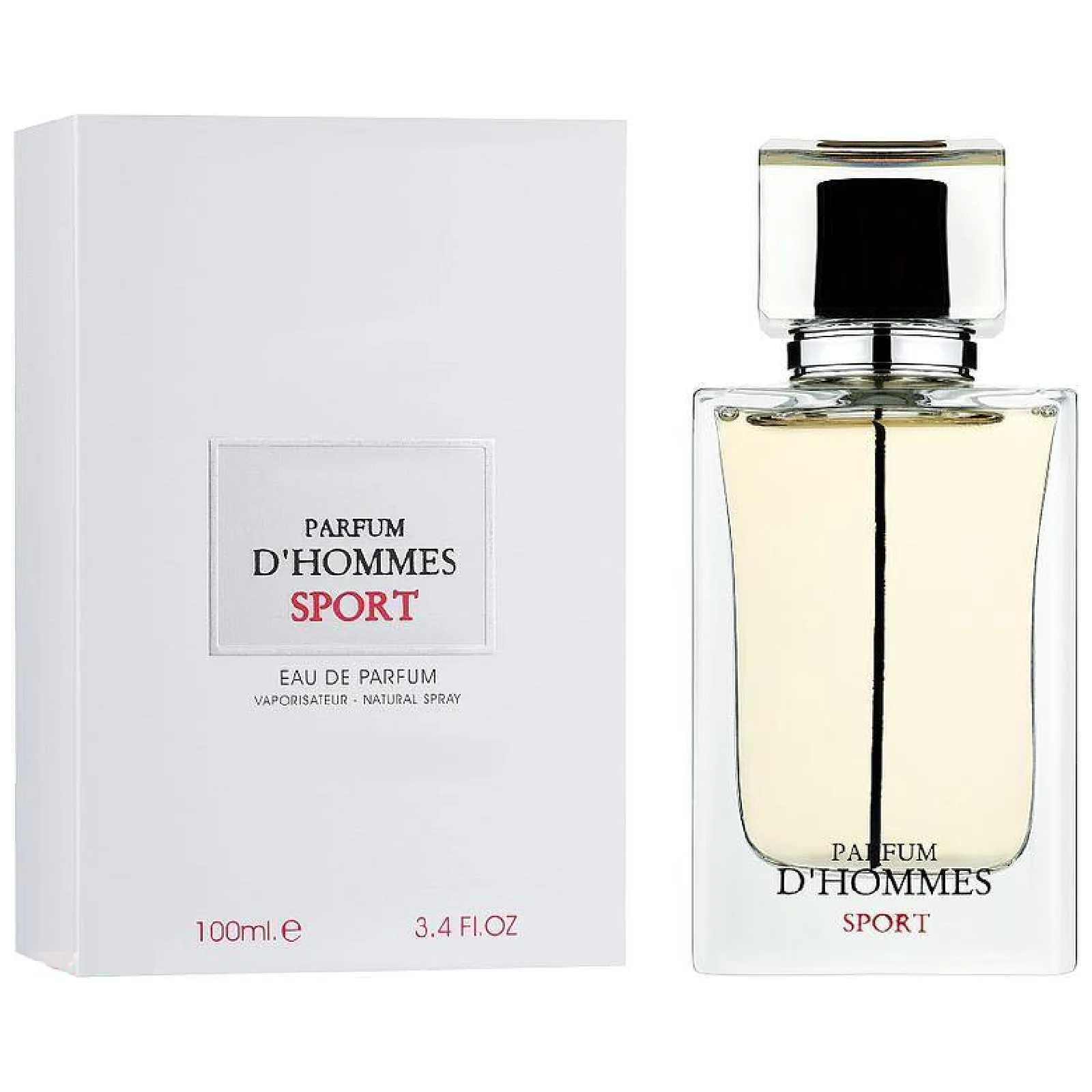 Fragrance World D'hommes Sport Eau de Parfum for Men - Image 2