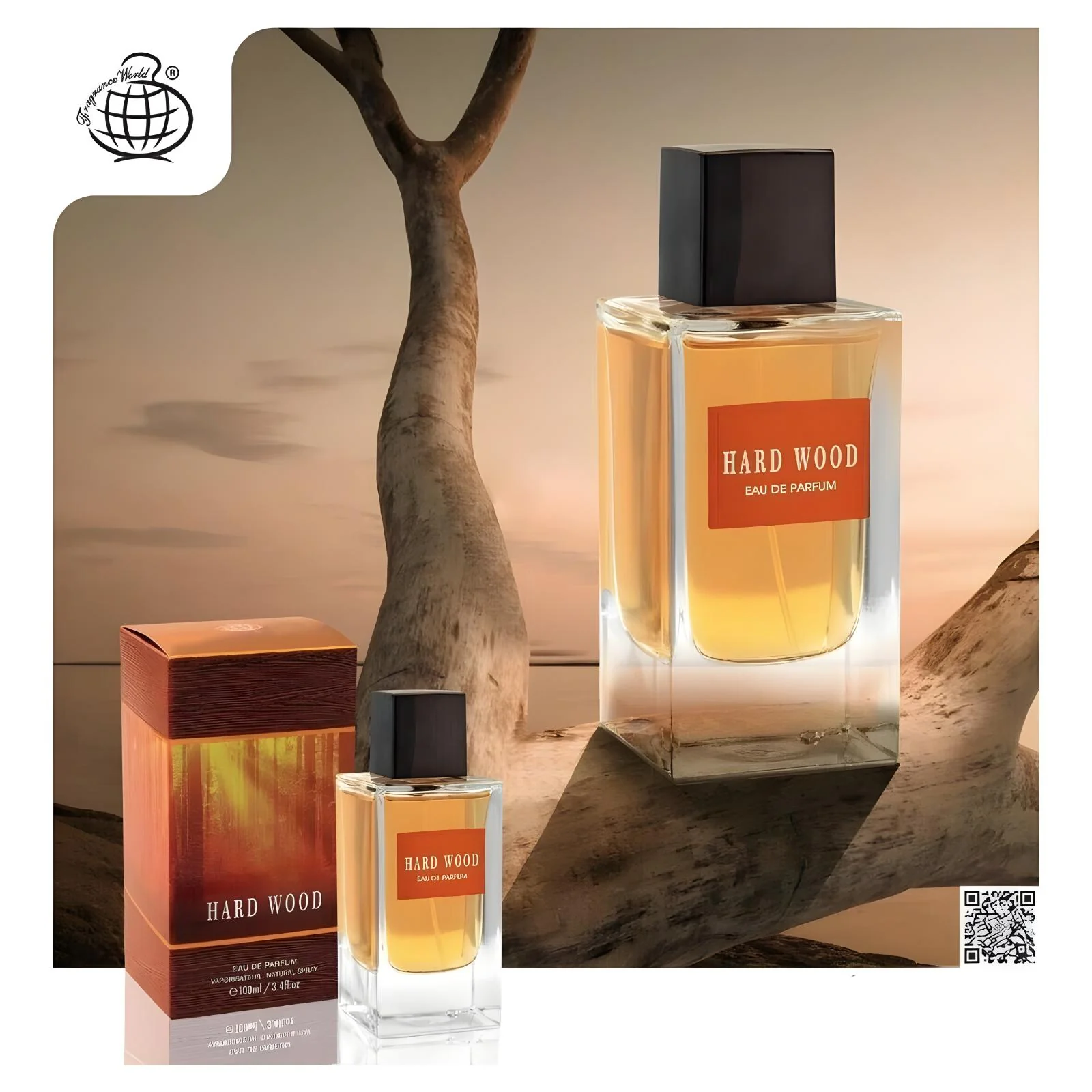 Fragrance World Hard Wood Eau de Parfum for Men - Image 4