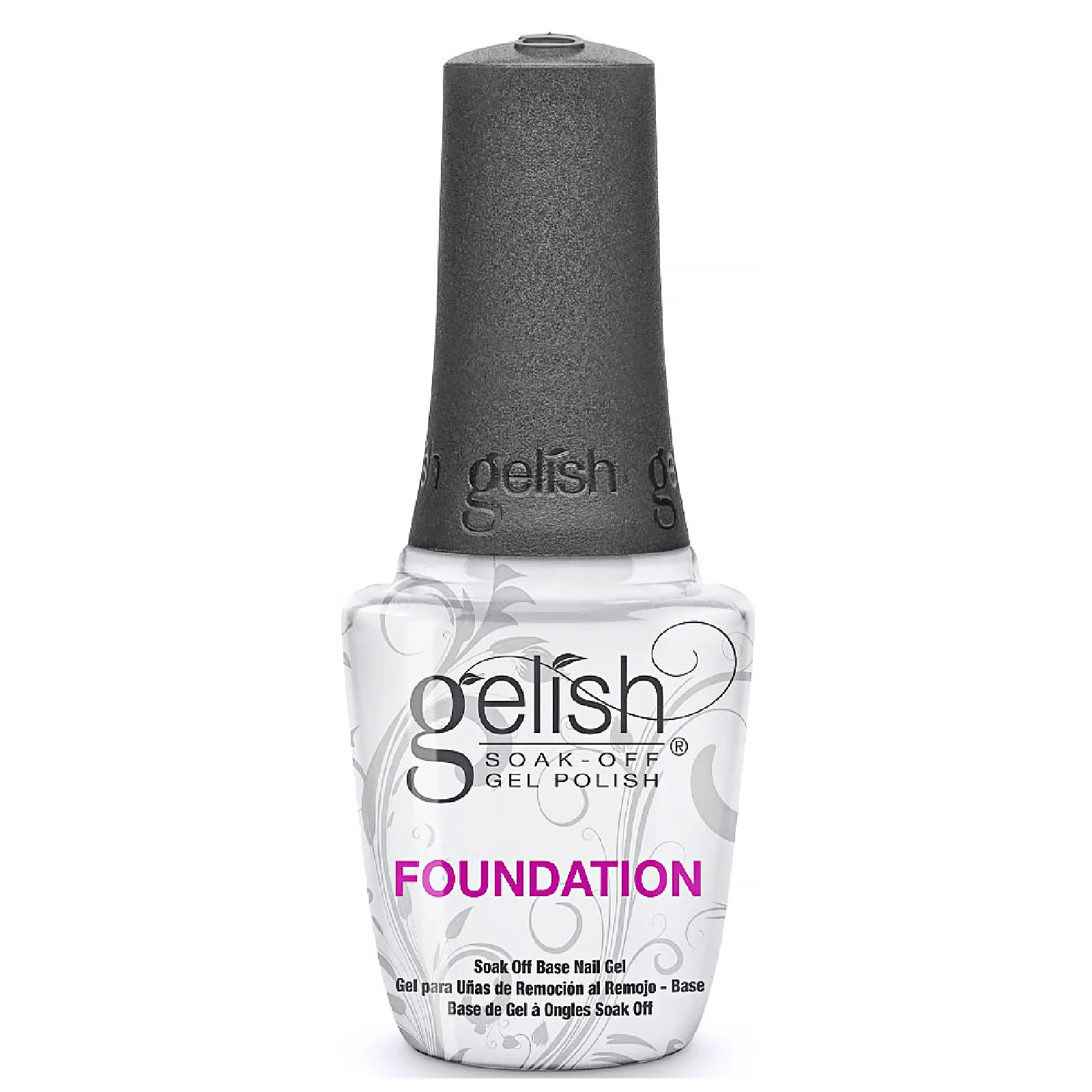 Gelish Soak Off Foundation Soak Off Base Nail Gel for Women