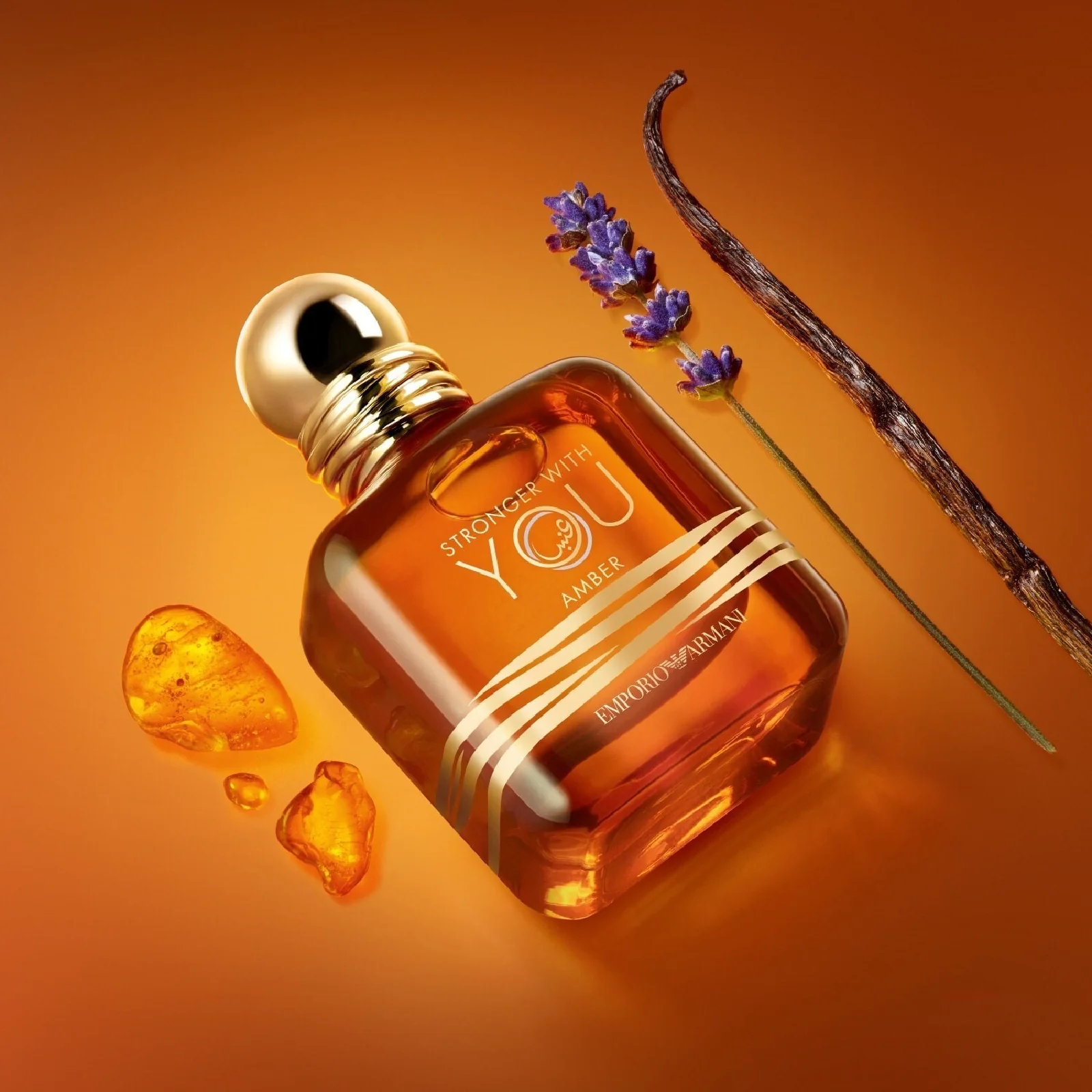 Giorgio Armani Emporio Stronger With You Amber Eau de Parfum for Everyone - Image 4