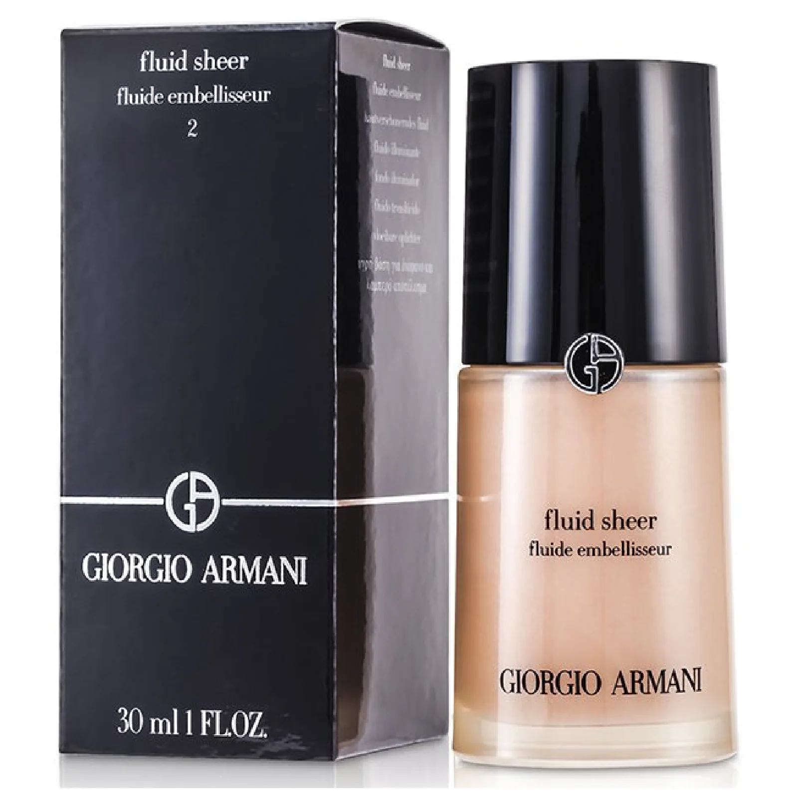 Giorgio Armani Fluid Sheer Foundation Concealer - Image 2