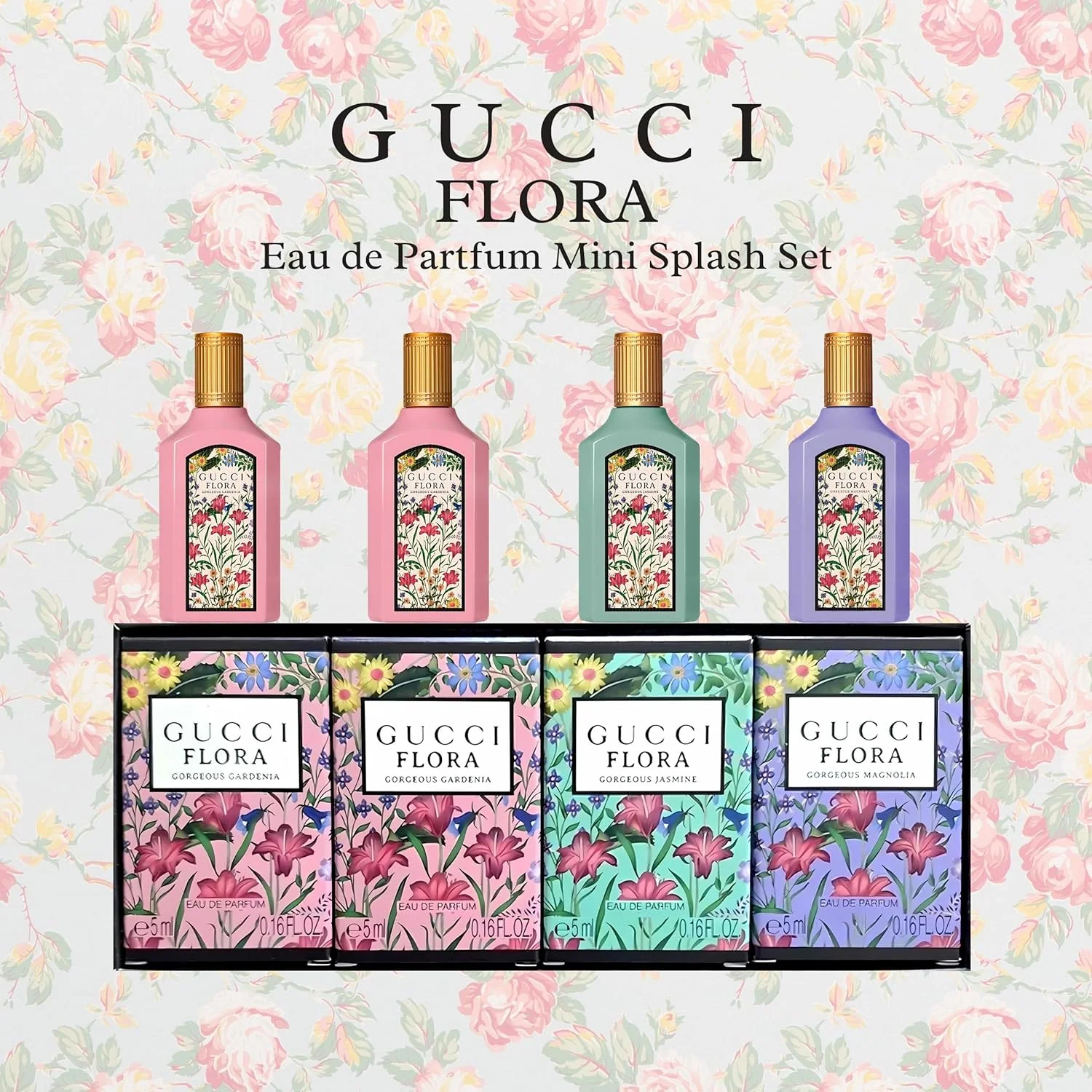 Gucci Flora Gorgeous Gift Set for Women - Image 6