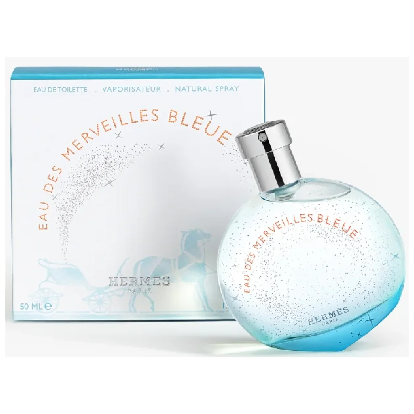 Hermes Eau des Merveilles Bleue Eau de Toilette for Women - Image 2