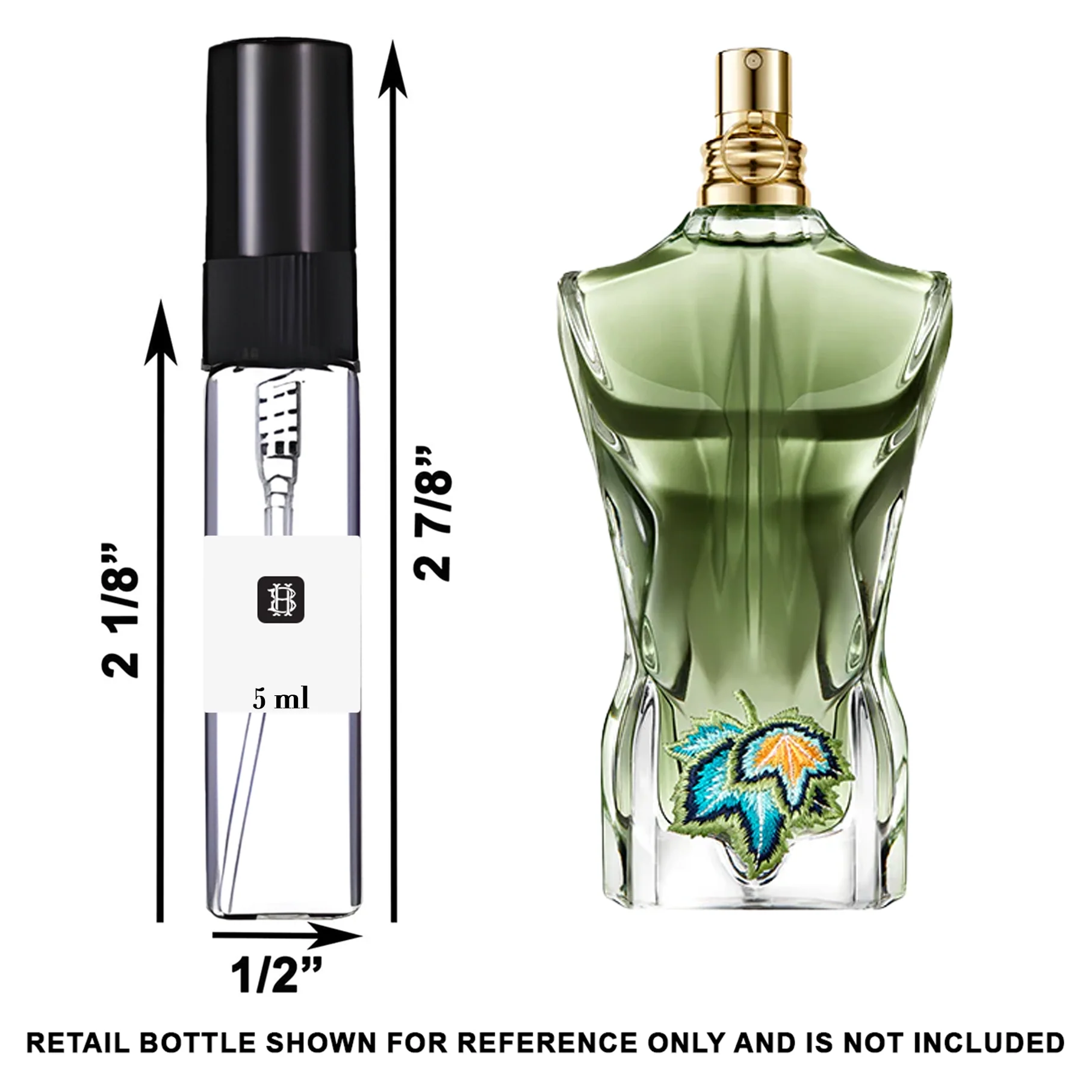 Jean Paul Gaultier Le Beau Paradise Garden Eau de Parfum for Men - Image 6