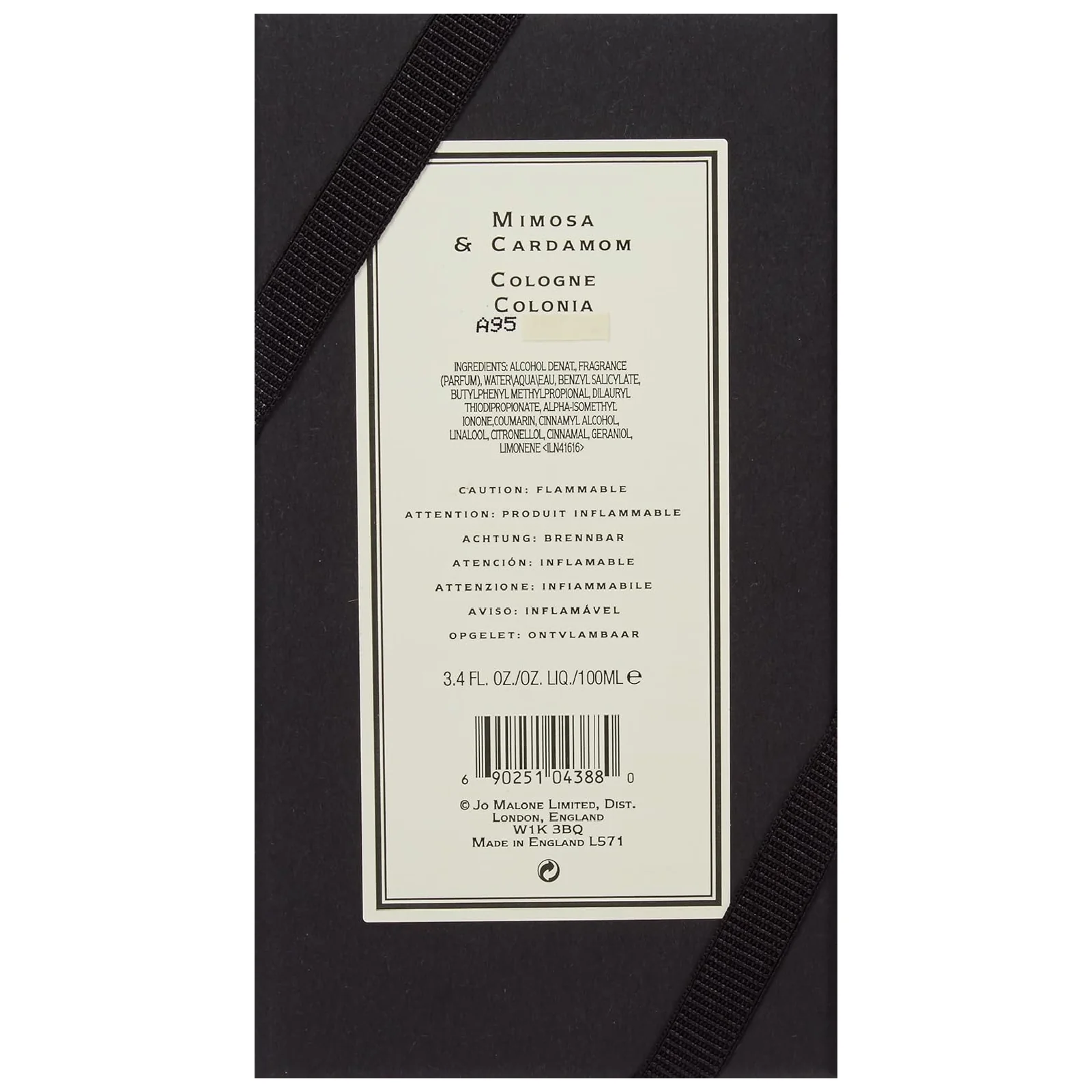 Jo Malone Mimosa & Cardamom Eau de Cologne for Women - Image 5