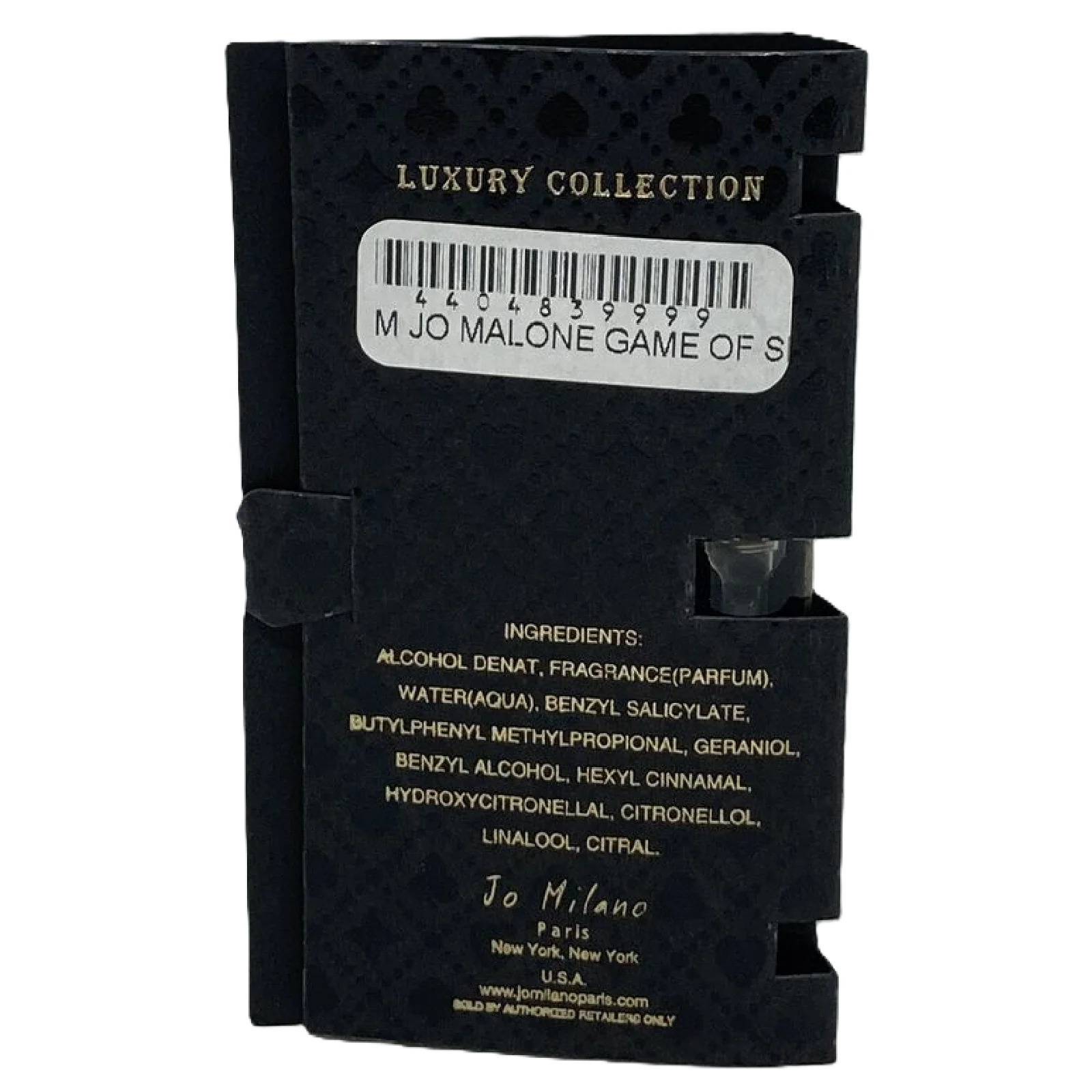 Jo Milano Game of Spades Diamond Parfum for Everyone - Image 5