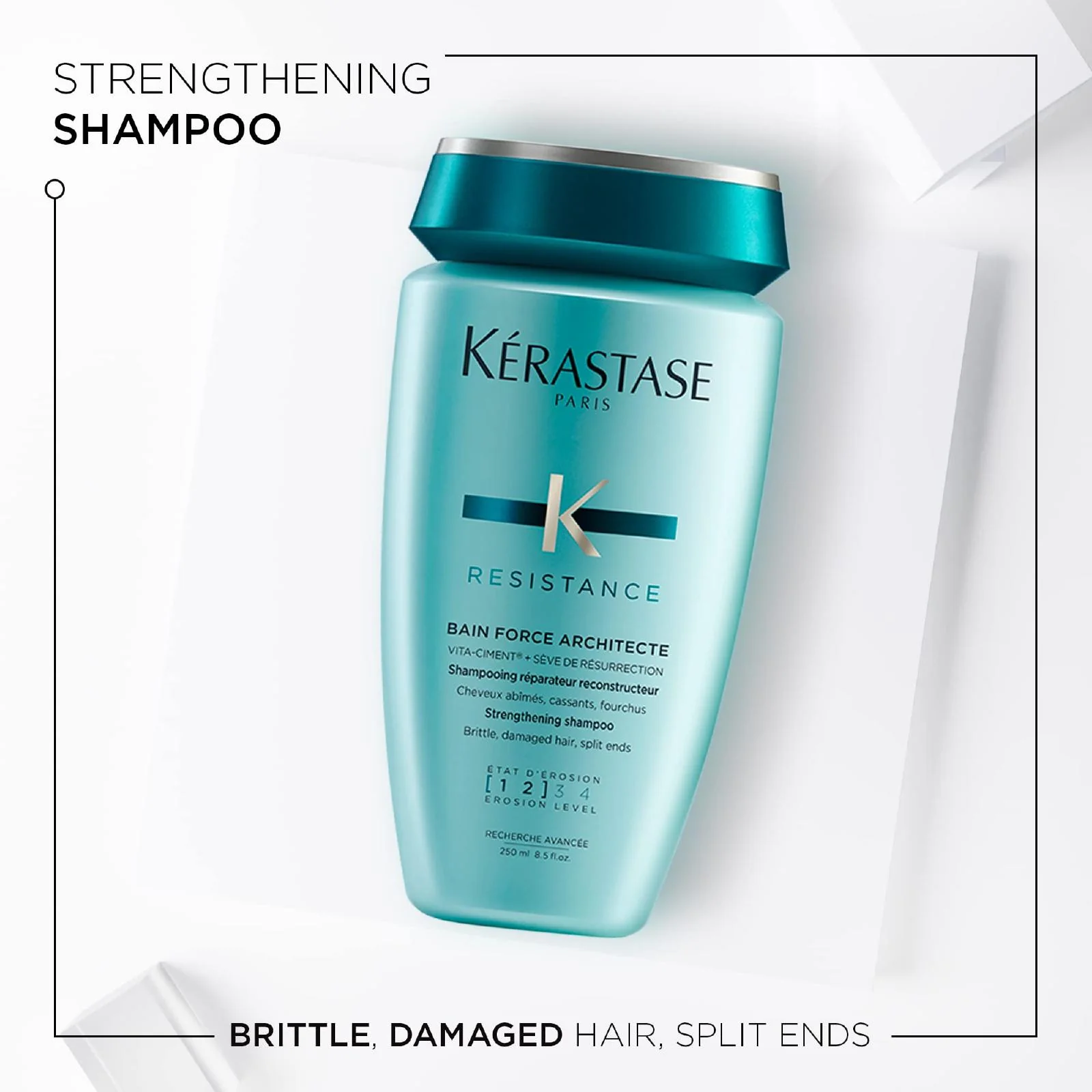 Kerastase Resistance Bain Force Architecte Strengthening Shampoo for Everyone - Image 2