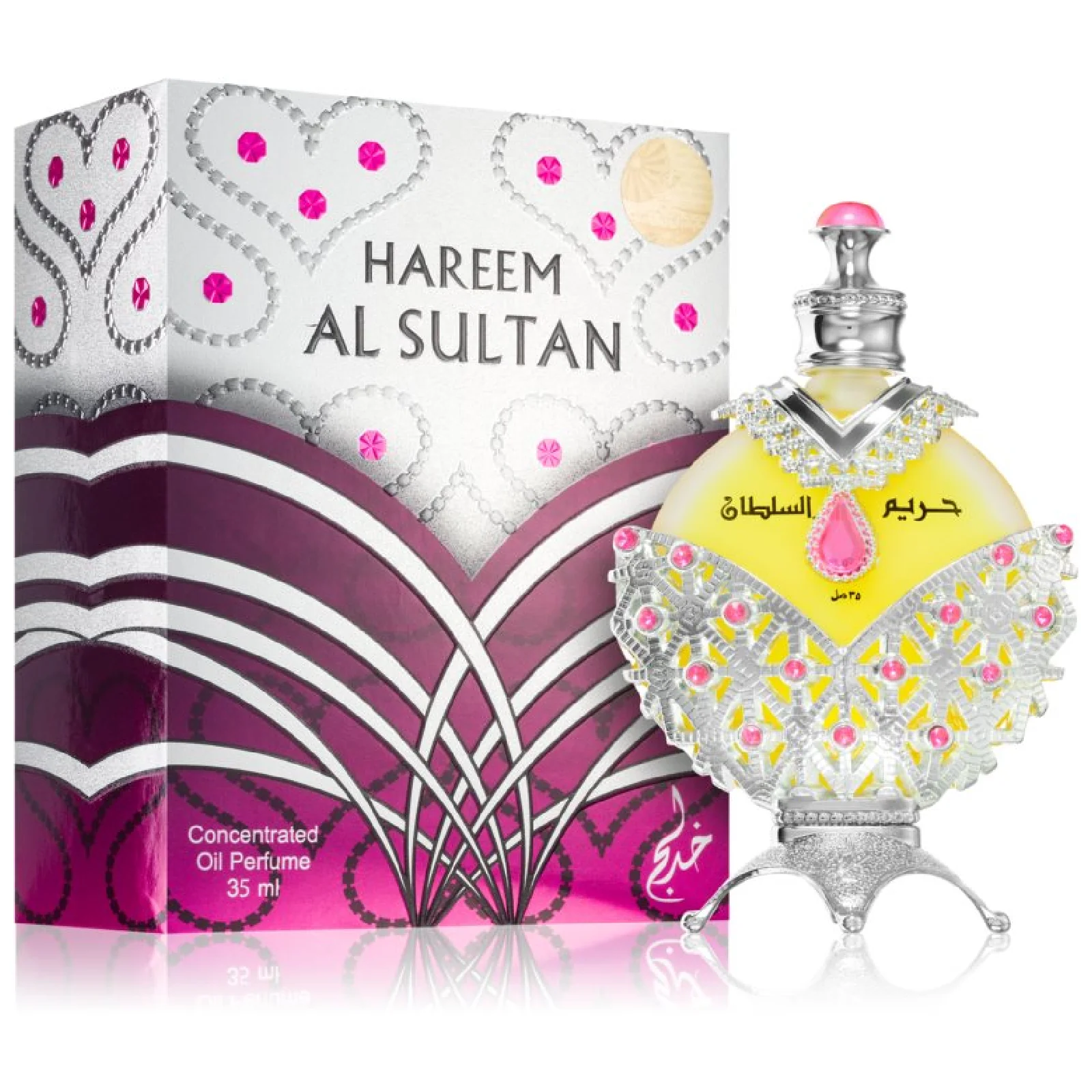 Khadlaj Hareem Al Sultan Silver Concentrated Perfume Oil for Everyone - Image 3