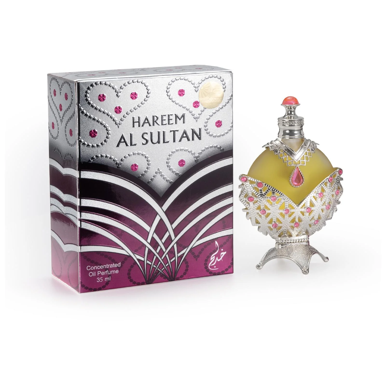 Khadlaj Hareem Al Sultan Silver Concentrated Perfume Oil for Everyone - Image 4