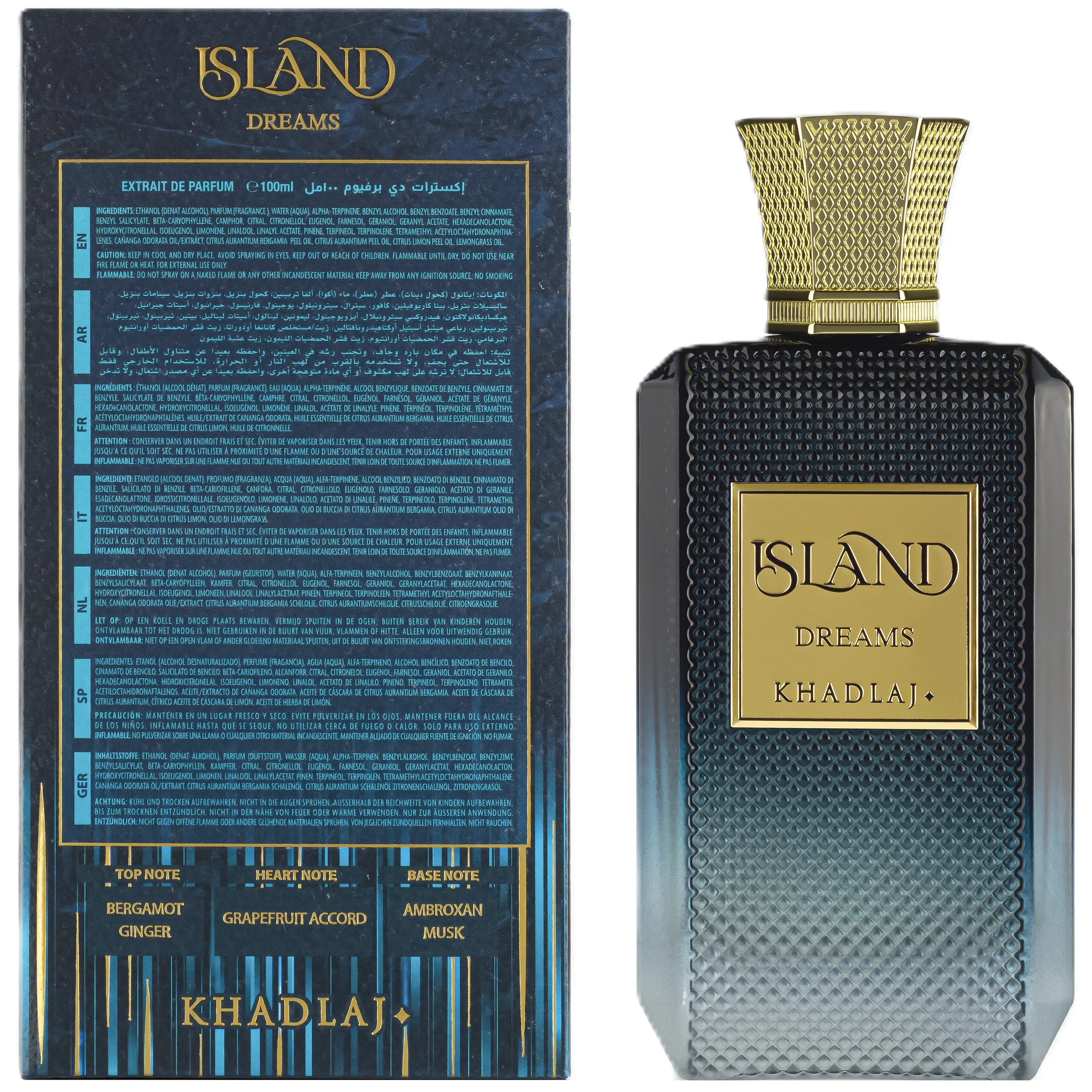 Khadlaj Island Dreams Extrait de Parfum for Everyone - Image 3