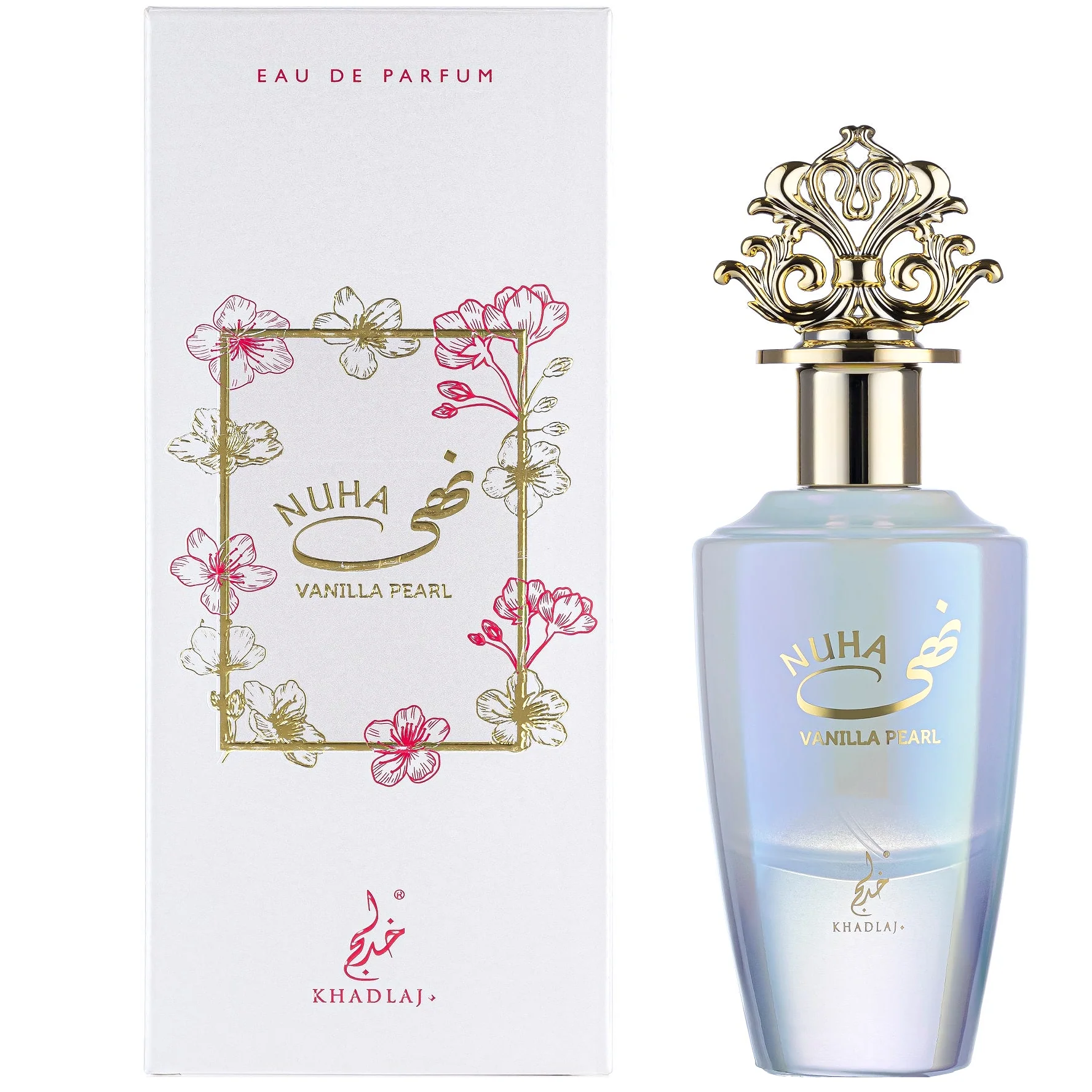 Khadlaj Nuha Vanilla Pearl Eau de Parfum for Women - Image 2