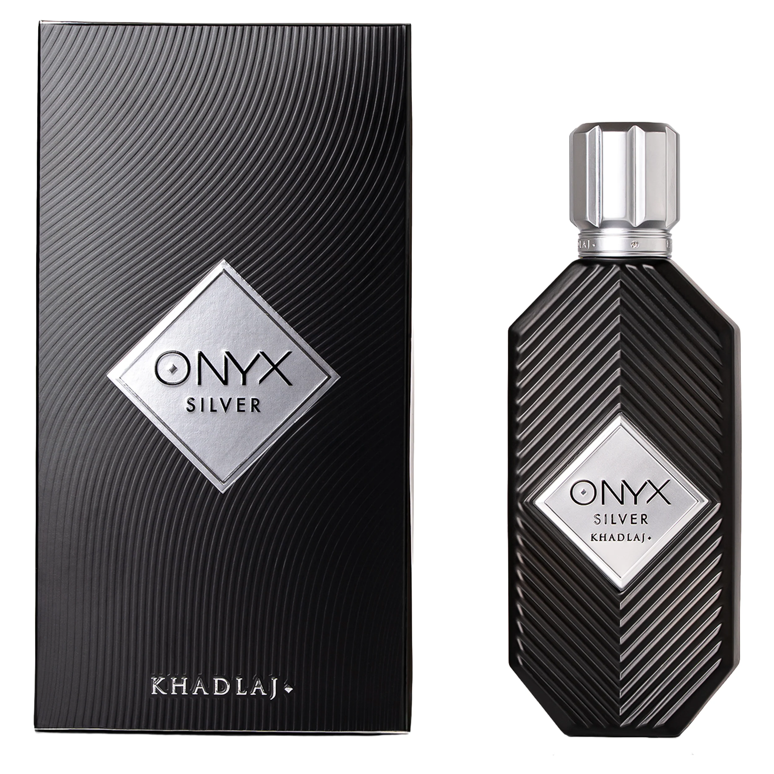 Khadlaj Onyx Silver Eau de Parfum for Men - Image 2