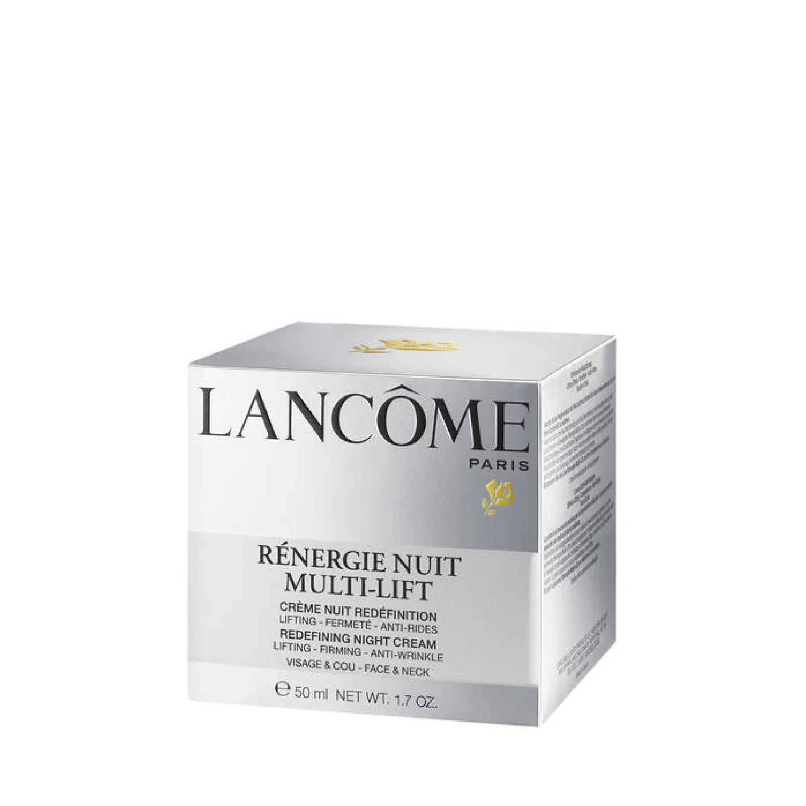 Lancome Renergie Nuit Multi-lift Anti Wrinkle Cream Face And Neck for Women - Image 2