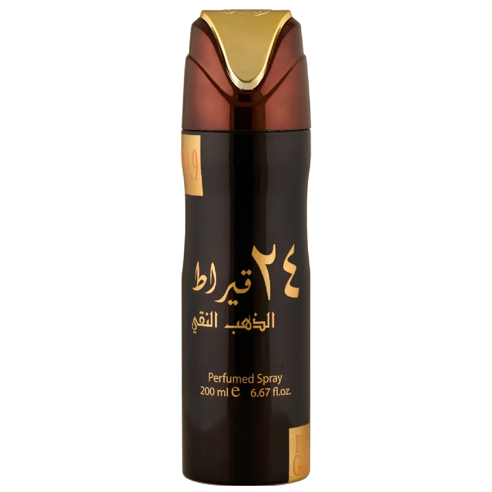 Lattafa 24 Carat Pure Gold Deodorant Spray for Everyone