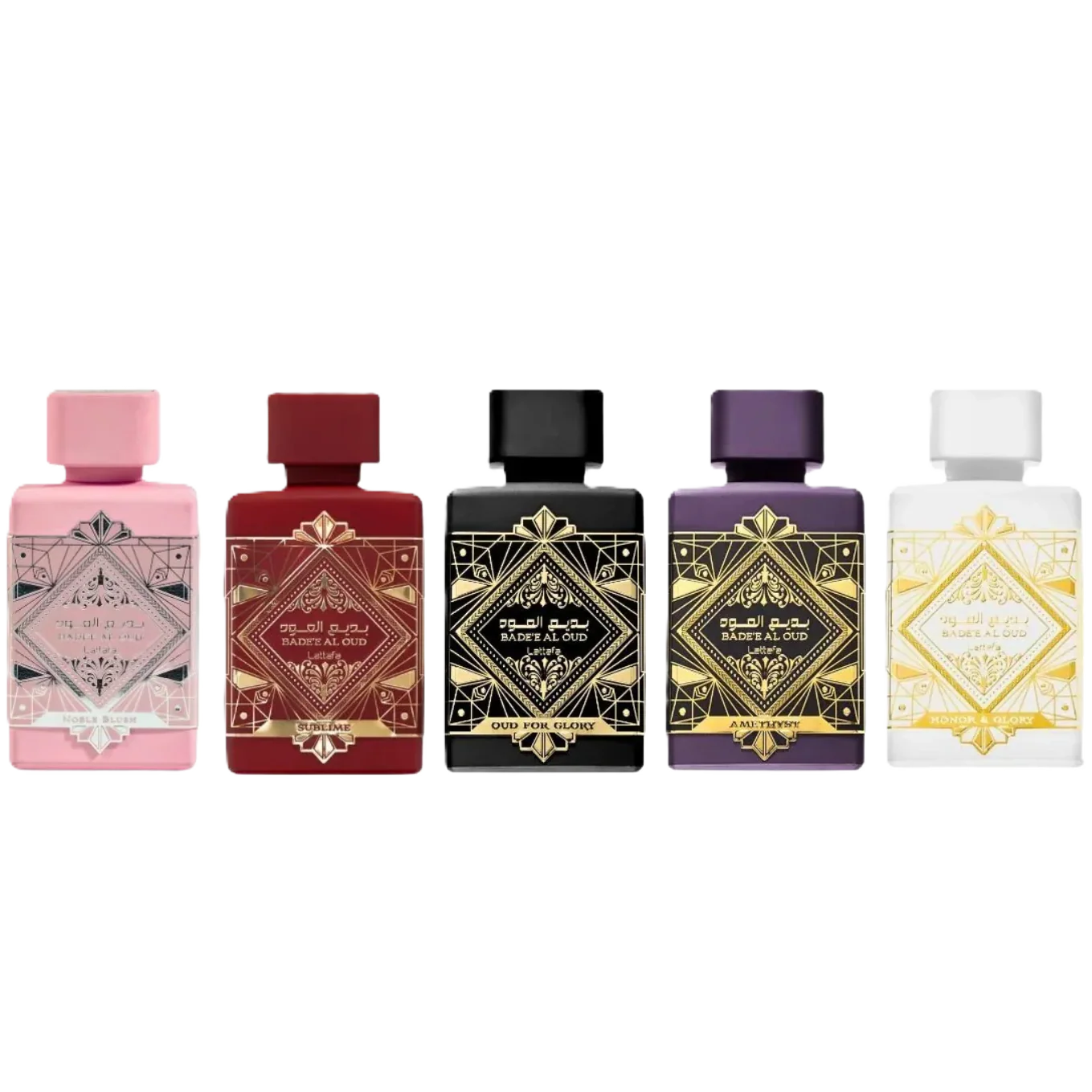 Lattafa Bade'e Al Oud 4 Pcs Eau de Parfum for Everyone - Image 2
