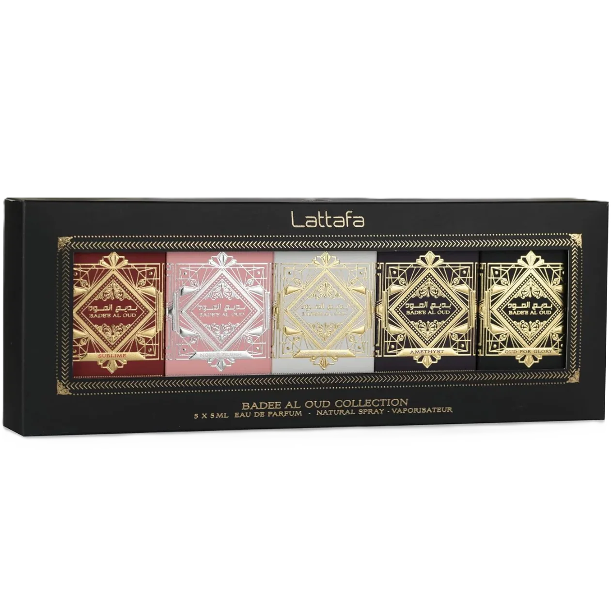 Lattafa Bade'e Al Oud 4 Pcs Eau de Parfum for Everyone - Image 3