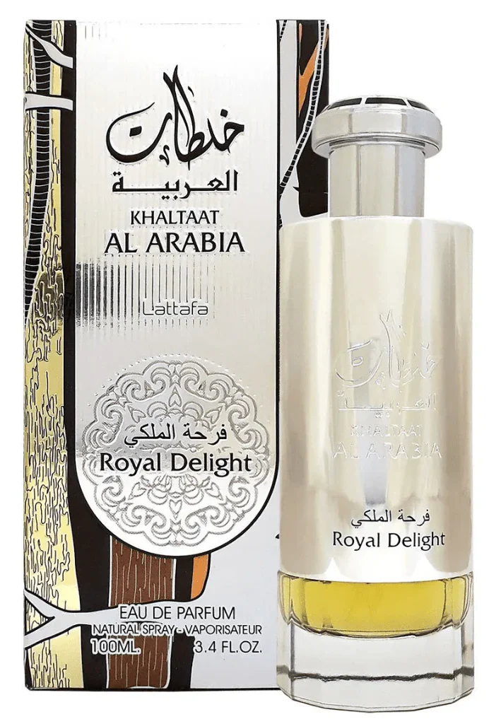 Lattafa Khaltat Al Arabia Royal Delight (Silver) Eau de Parfum for Men - Image 3