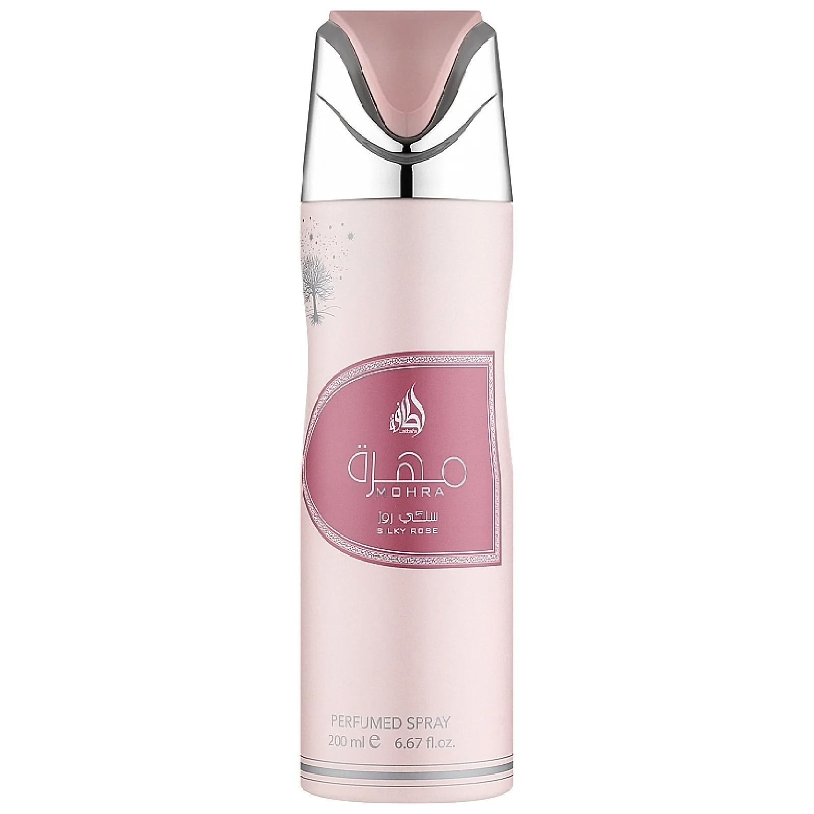 Lattafa Mohra Silky Rose Deodorant Spray for Everyone