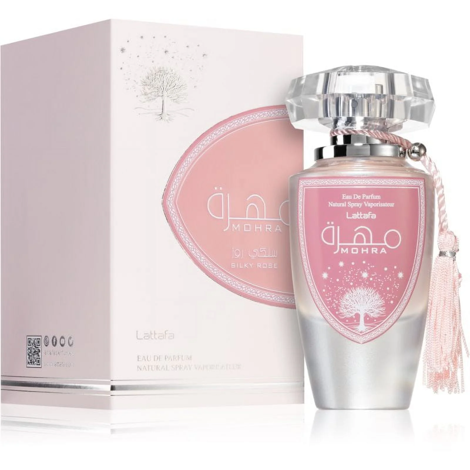 Lattafa Mohra Silky Rose Eau de Parfum for Women - Image 3