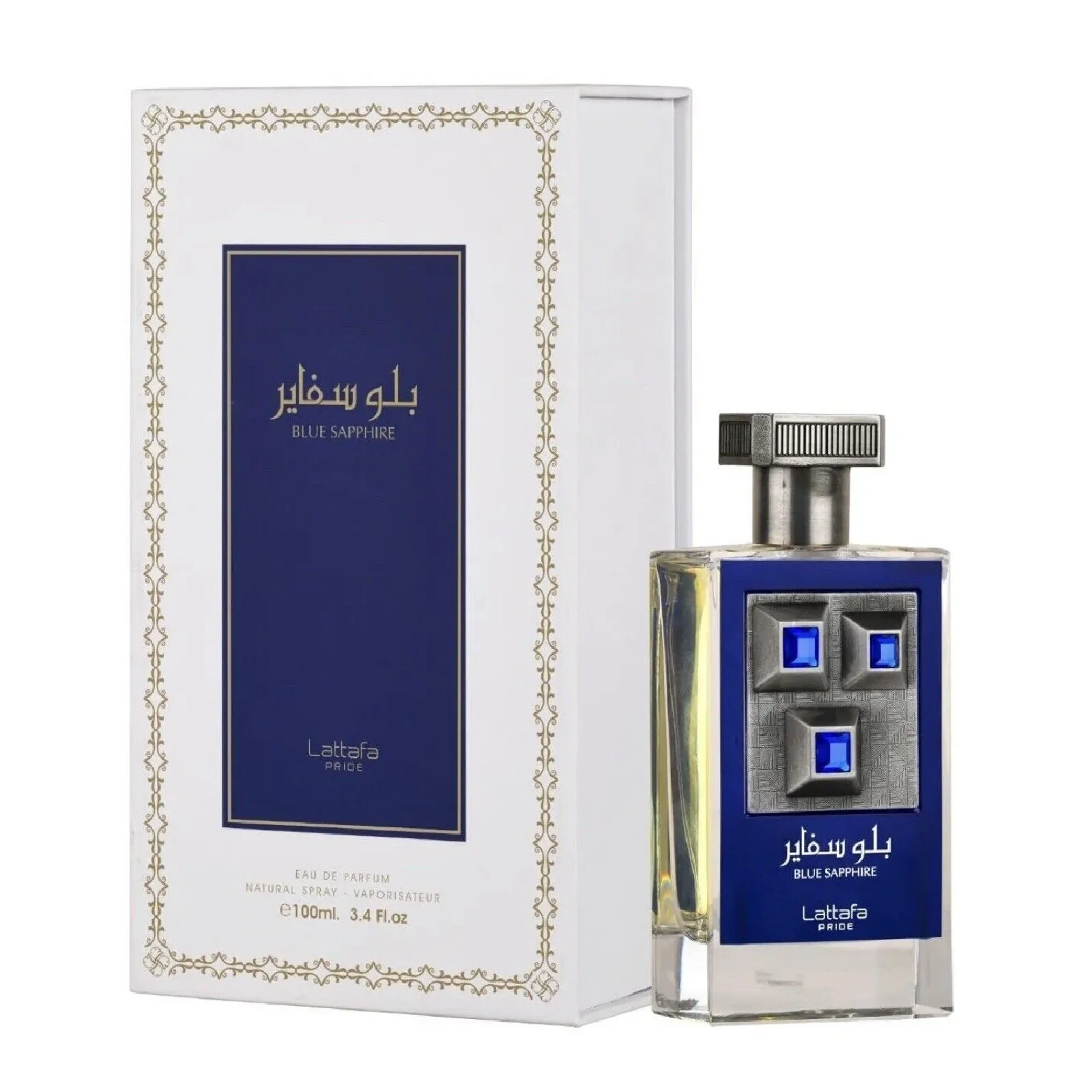 Lattafa Pride Blue Sapphire Eau de Parfum for Everyone - Image 3