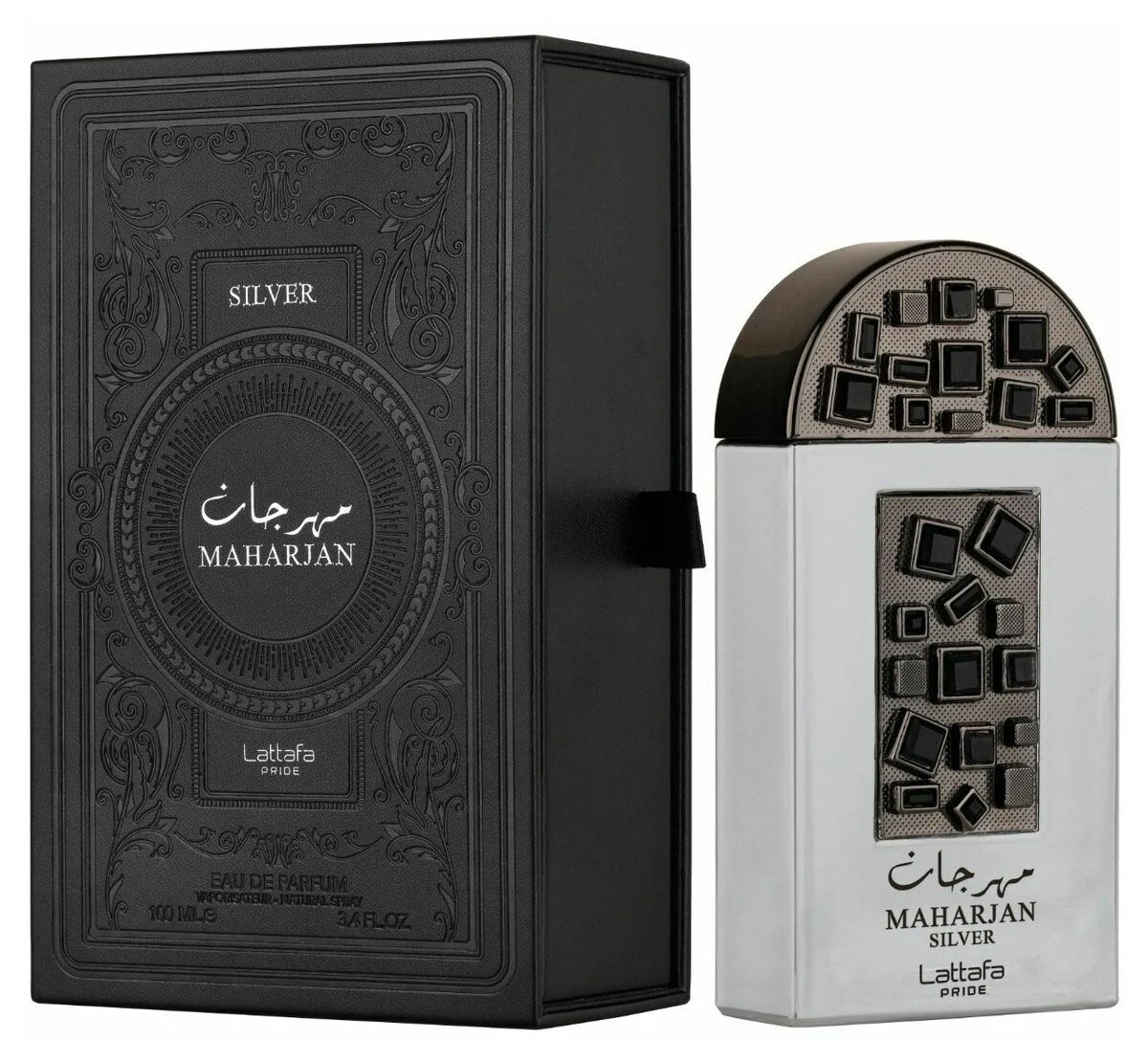 Lattafa Pride Maharajan Silver Eau de Parfum for Men - Image 3
