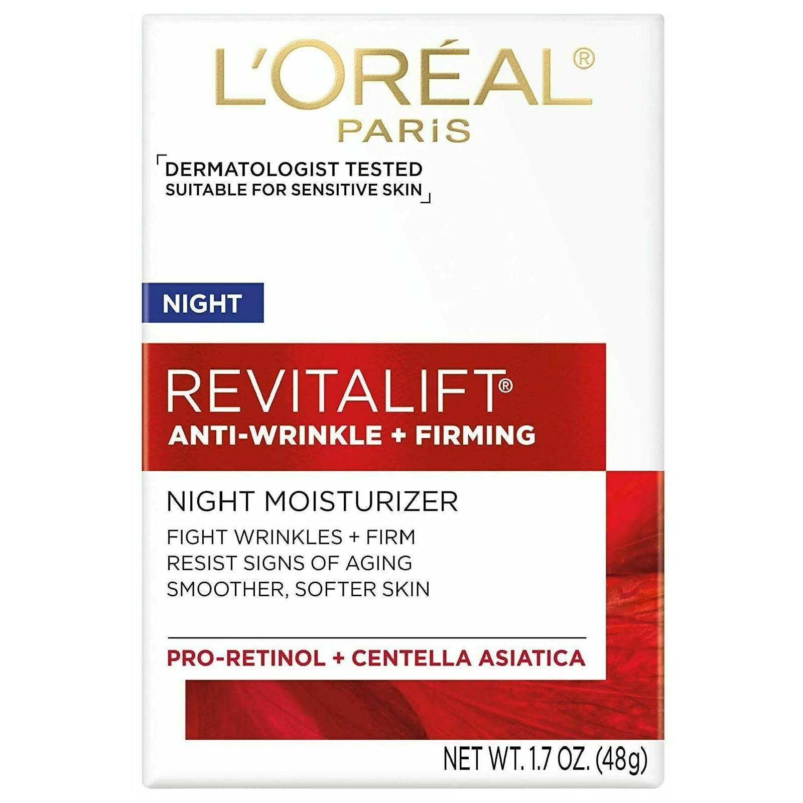 Loreal RevitaLift Anti-Wrinkle + Firming Night Cream - Image 2