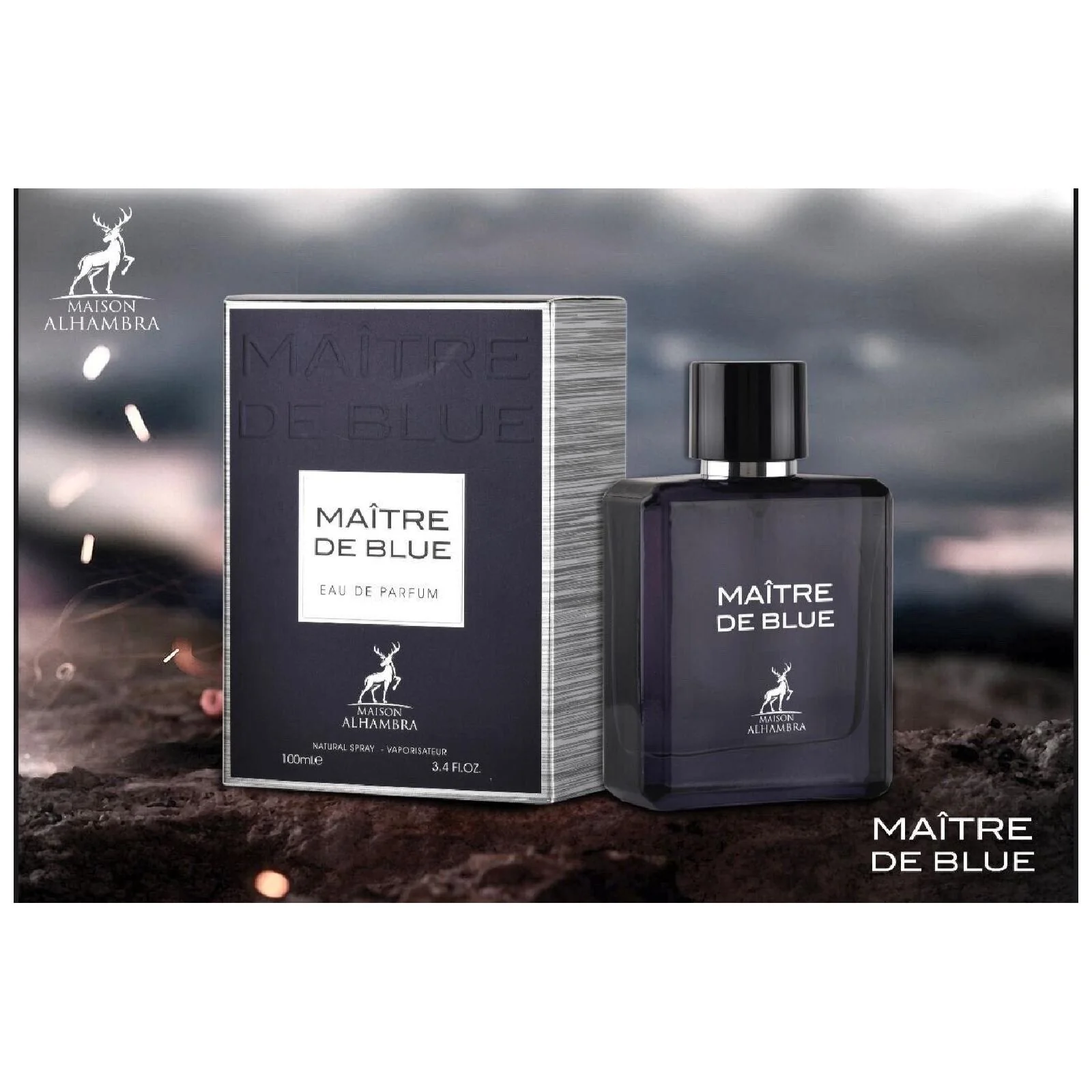 Maison Alhambra Maitre De Blue Eau de Parfum for Men - Image 3