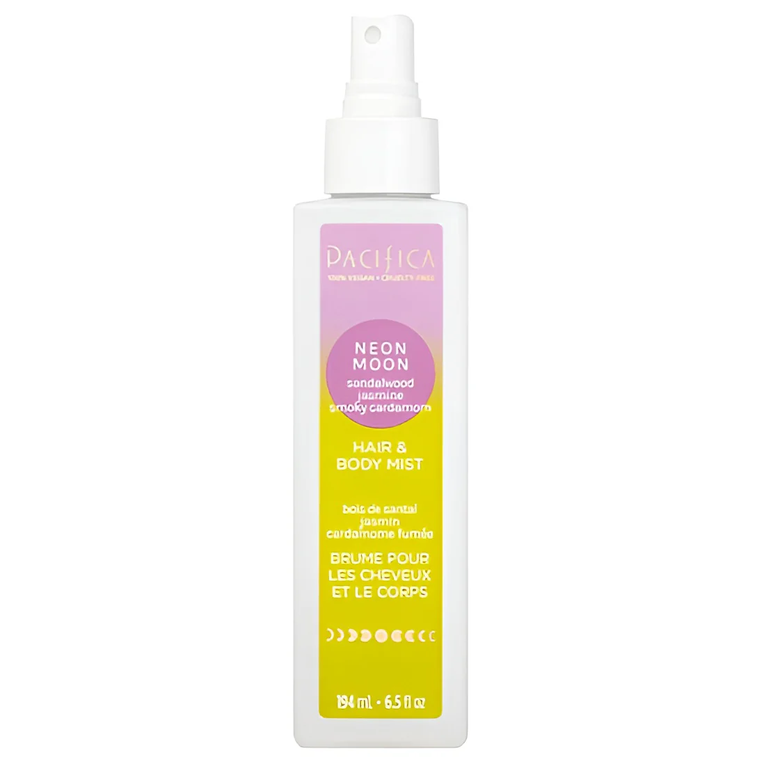 Pacifica Neon Moon Hair and Body Mist for Women
