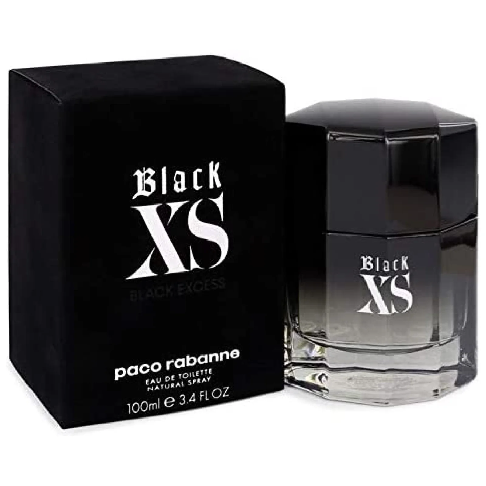Paco Rabanne Black Xs Eau de Toilette for Men - Image 3
