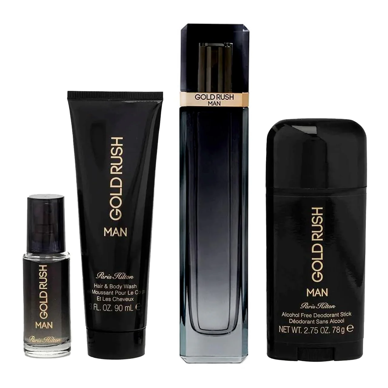 Paris Hilton Gold Rush Gift Set for Men
