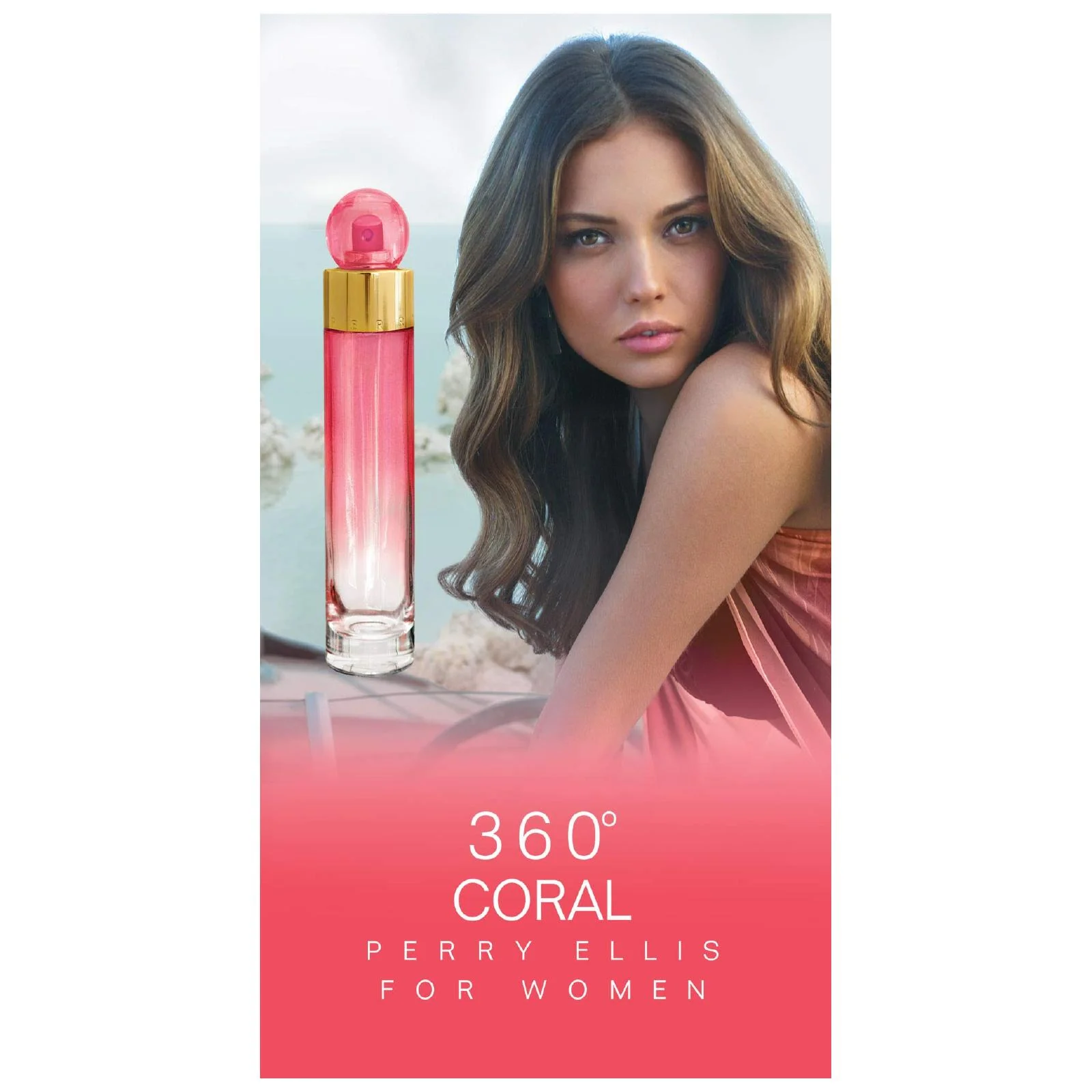 Perry Ellis 360 Coral Eau de Parfum for Women - Image 4