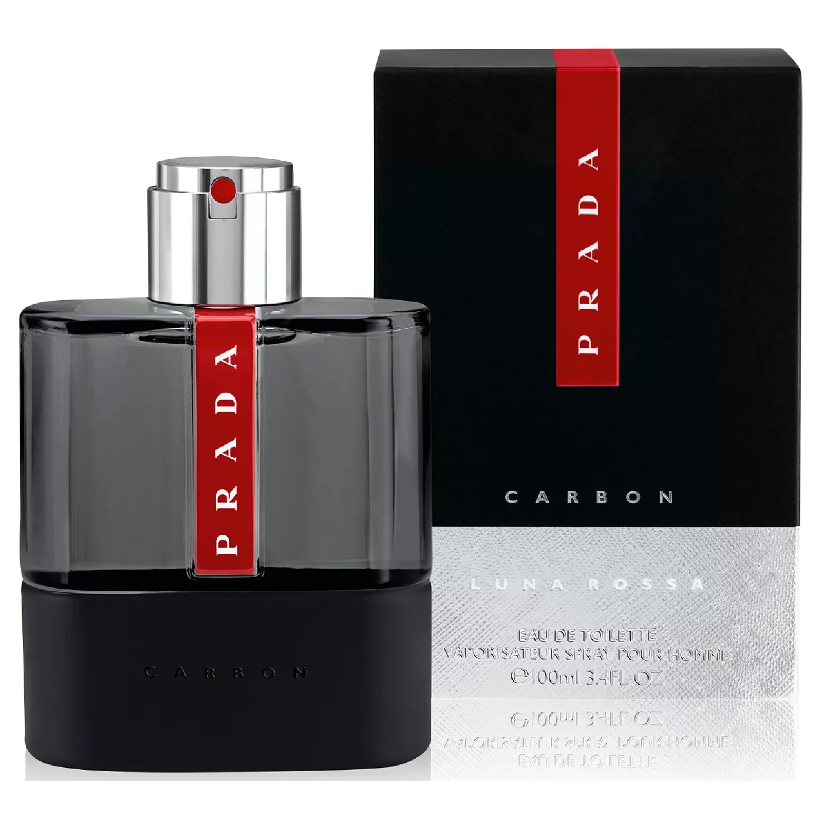 Prada Luna Rossa Carbon Eau de Toilette for Men - Image 2