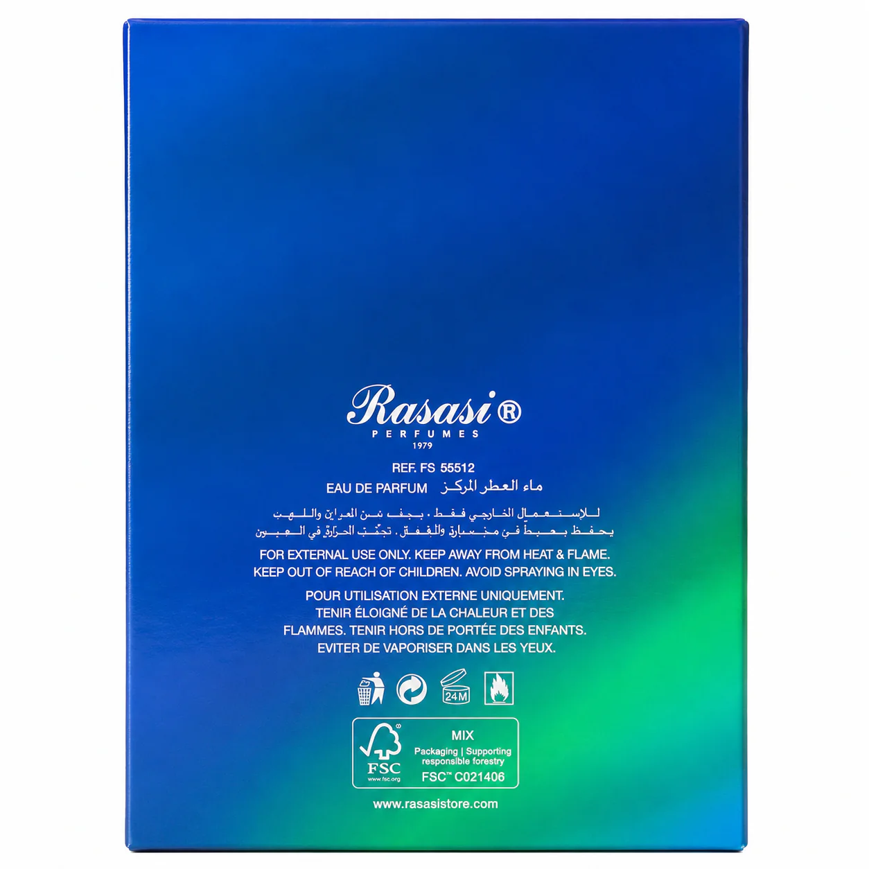 Rasasi Hawas Atlantis Eau de Parfum for Everyone - Image 3
